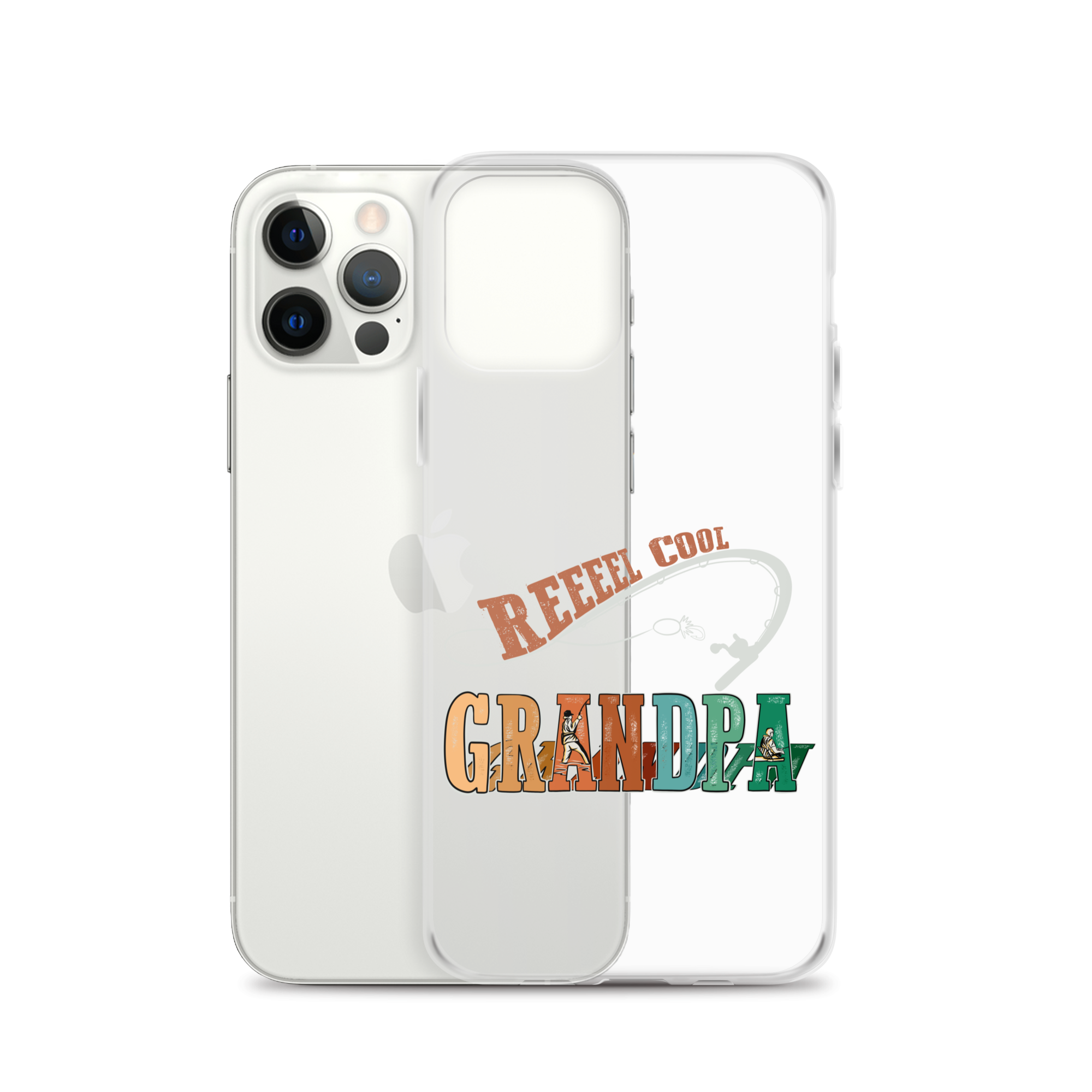 Reel Cool Grandpa Clear Case for iPhone®