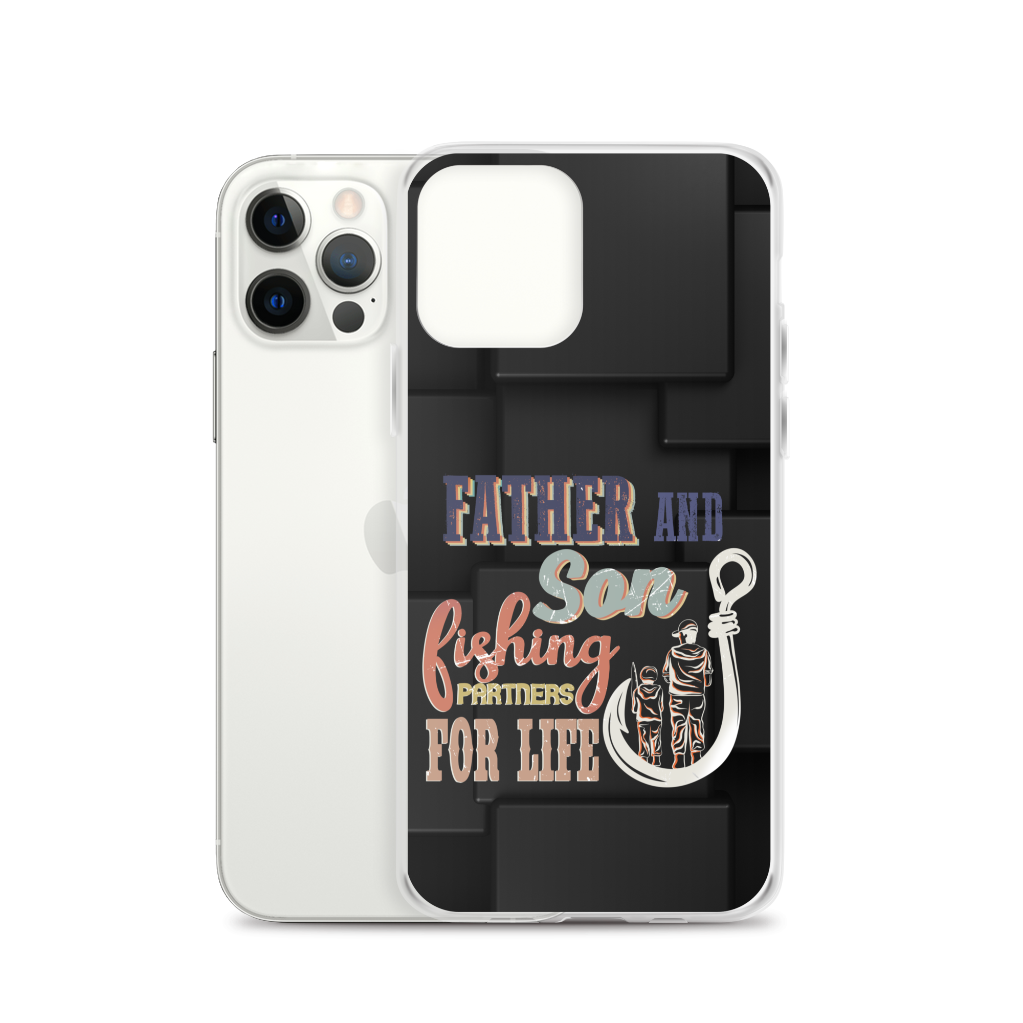 Father And Son Fishing Partners For Life Clear Case for iPhone®