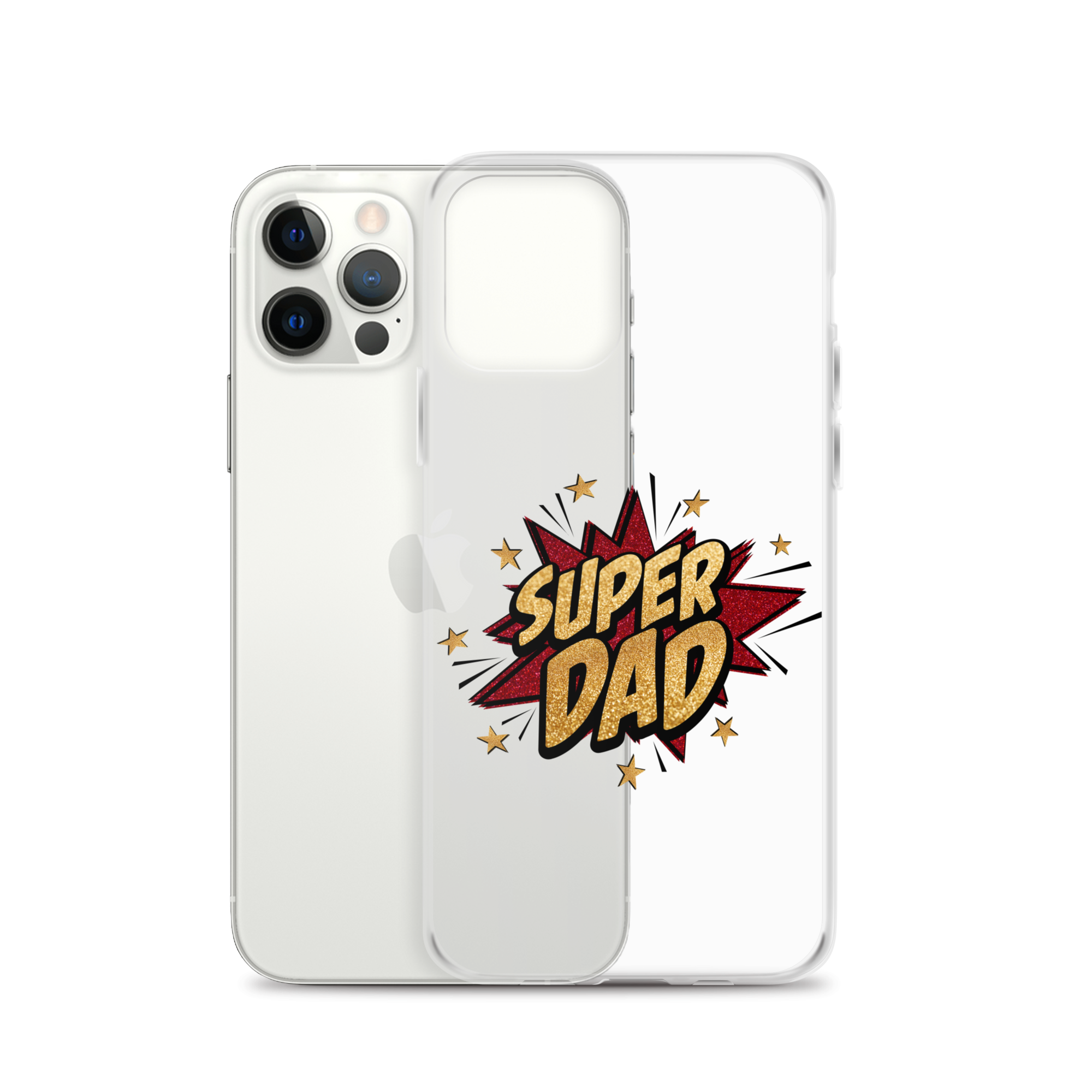 Super Dad Clear Case for iPhone®