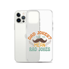 Dad Jokes I Think You Mean You Mean Rad Jokes Clear Case for iPhone®