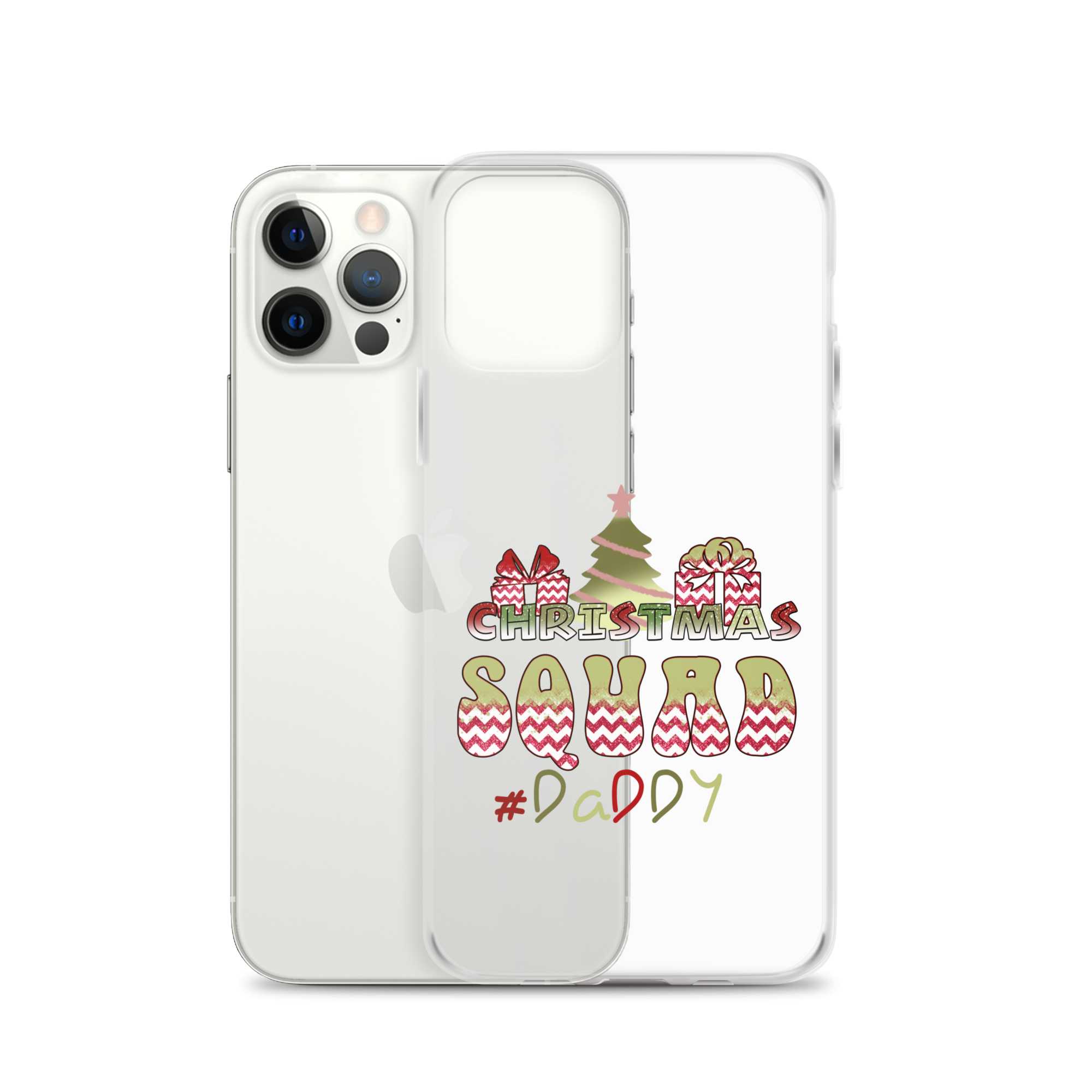 Christmas Squad Daddy Clear Case for iPhone®