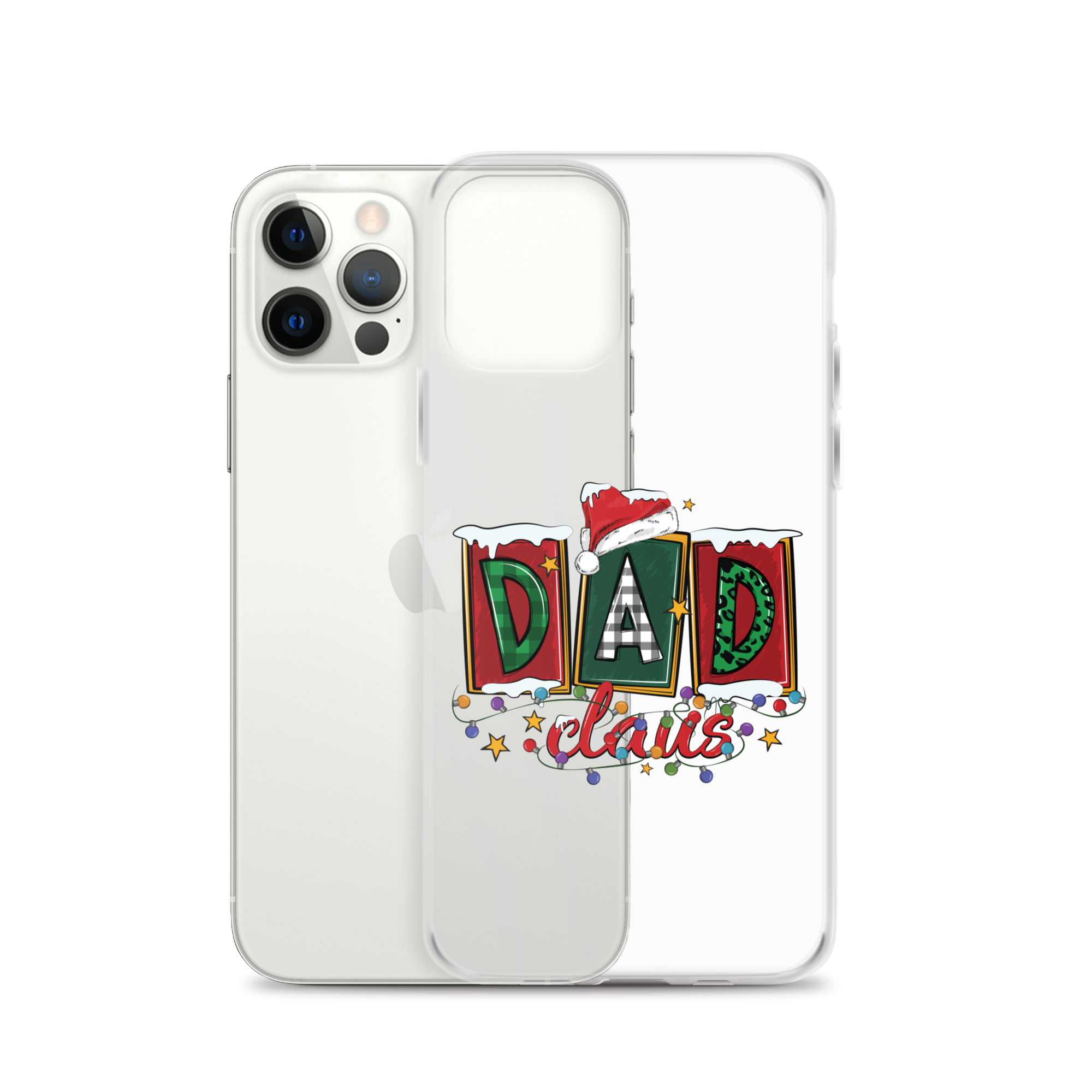 Dad Claus Clear Case for iPhone®