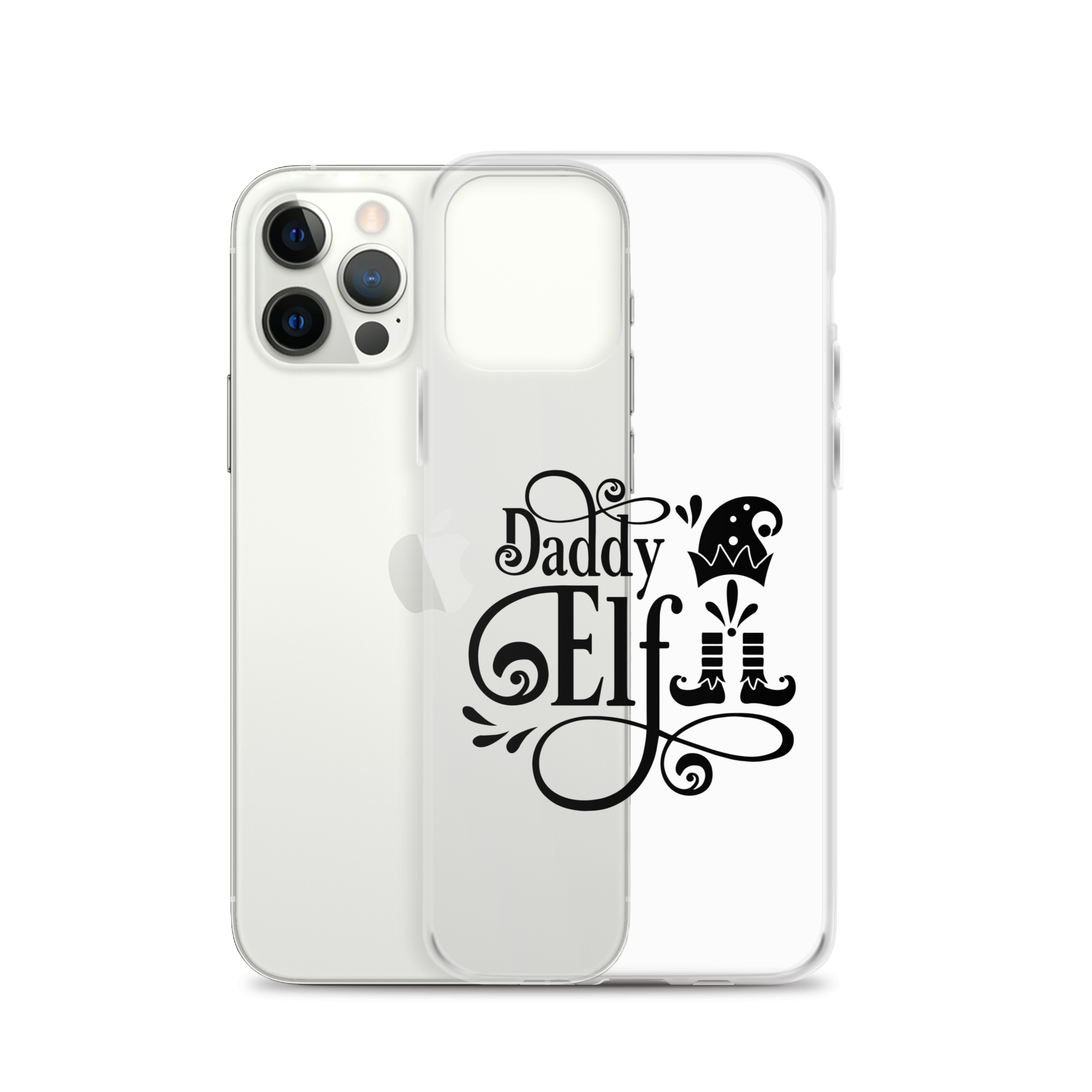 Daddy Elf Clear Case for iPhone®