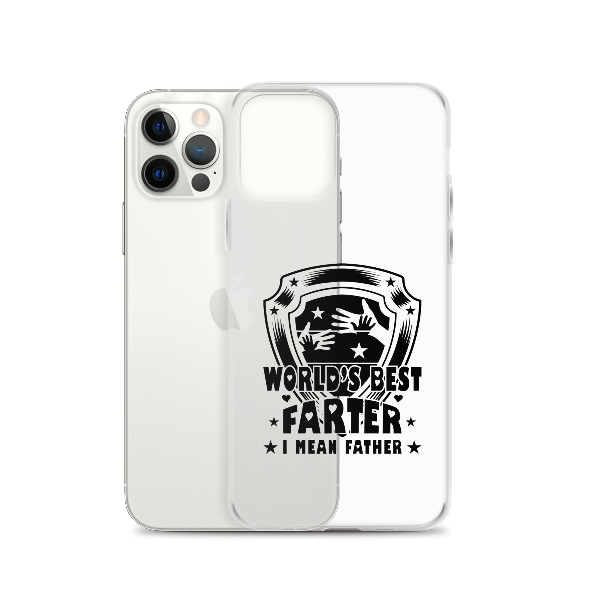 World's Best Farter I Mean Father Clear Case for iPhone®