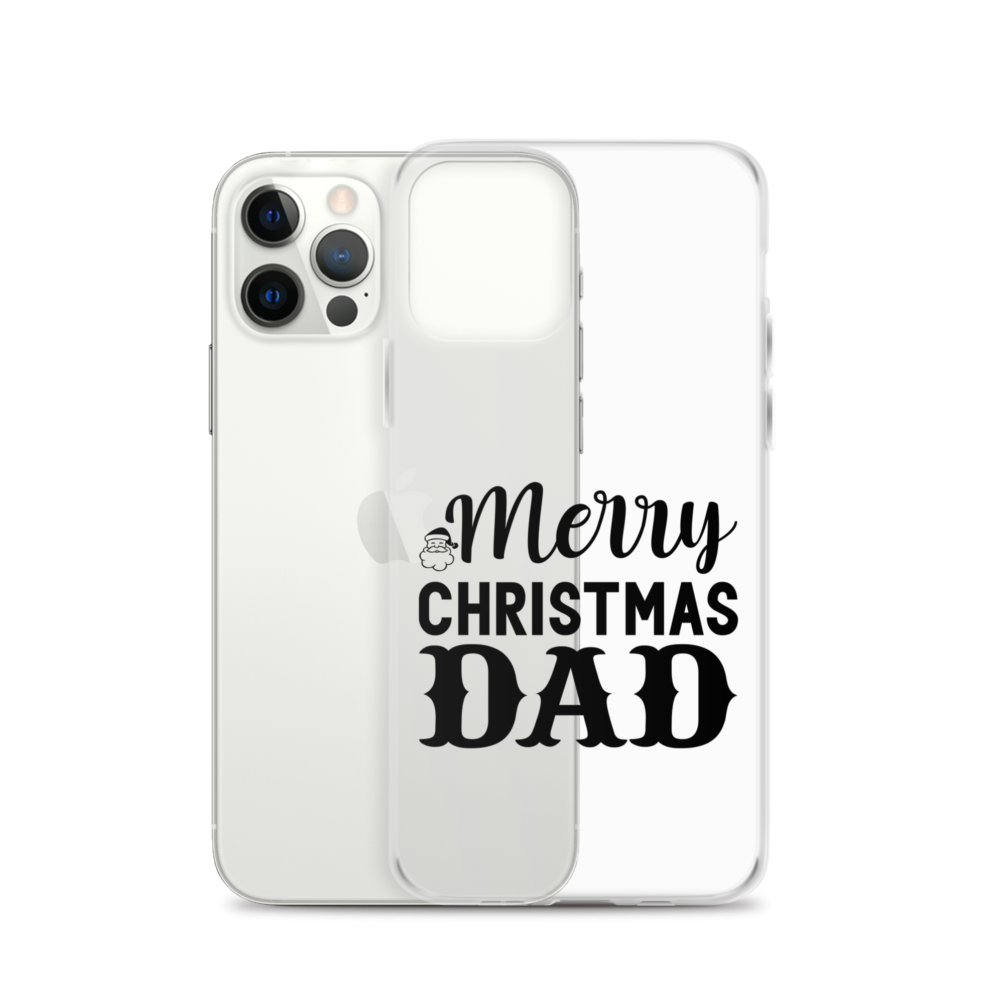 Merry Christmas Dad Clear Case for iPhone®