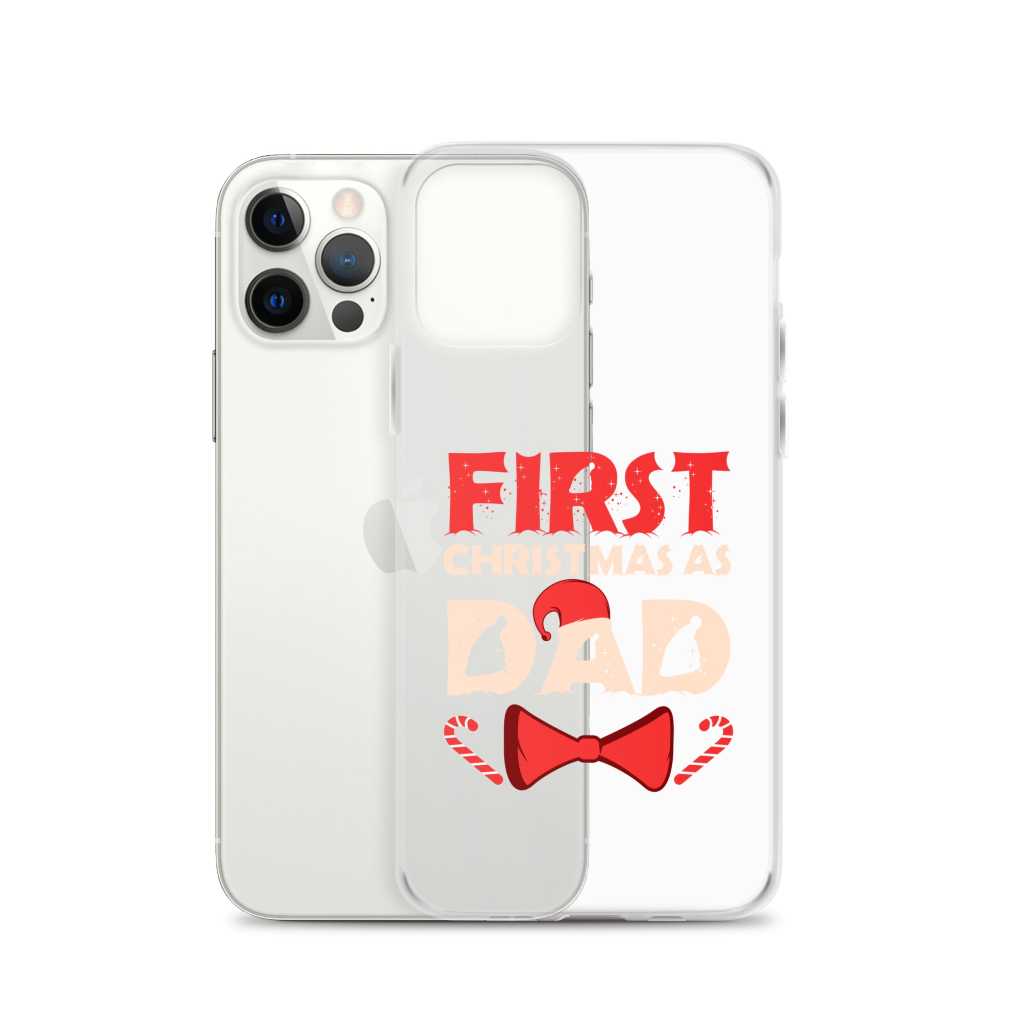 First Christmas As Dad Clear Case for iPhone®