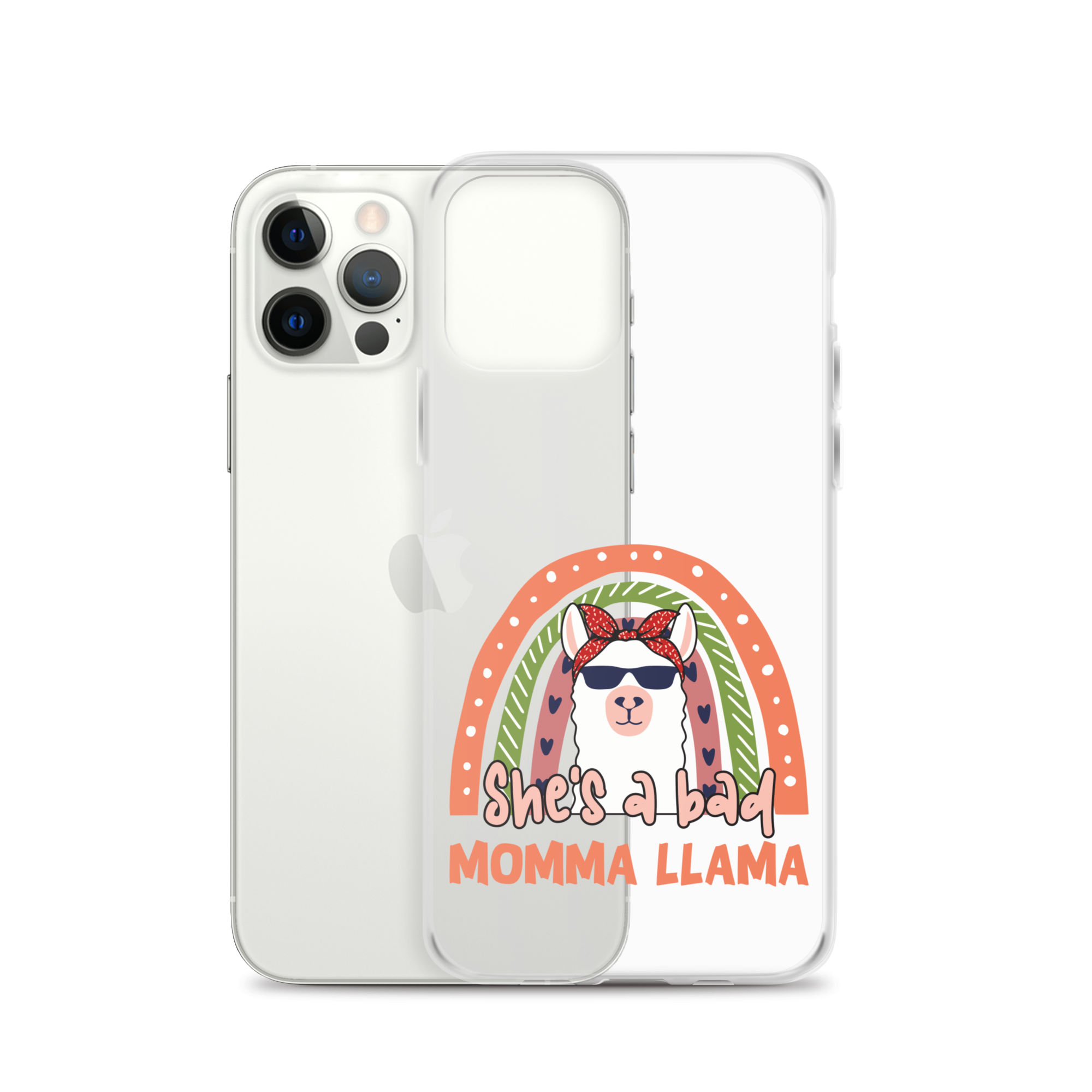 She's A Bad Momma Llama Clear Case for iPhone®