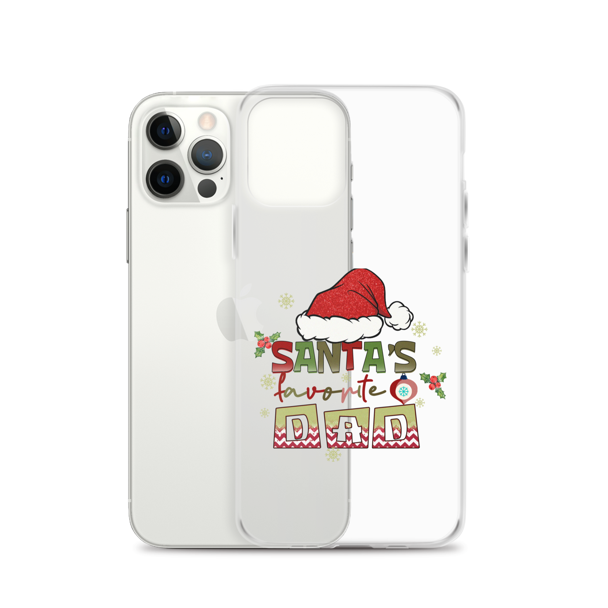 Santa's Favorite Dad Clear Case for iPhone®