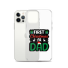 First Christmas As Dad Clear Case for iPhone®