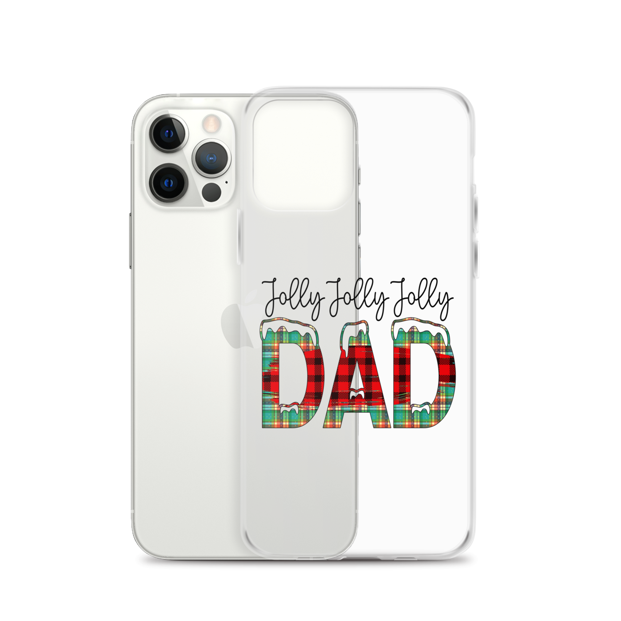 Jolly Jolly Jolly Dad Clear Case for iPhone®