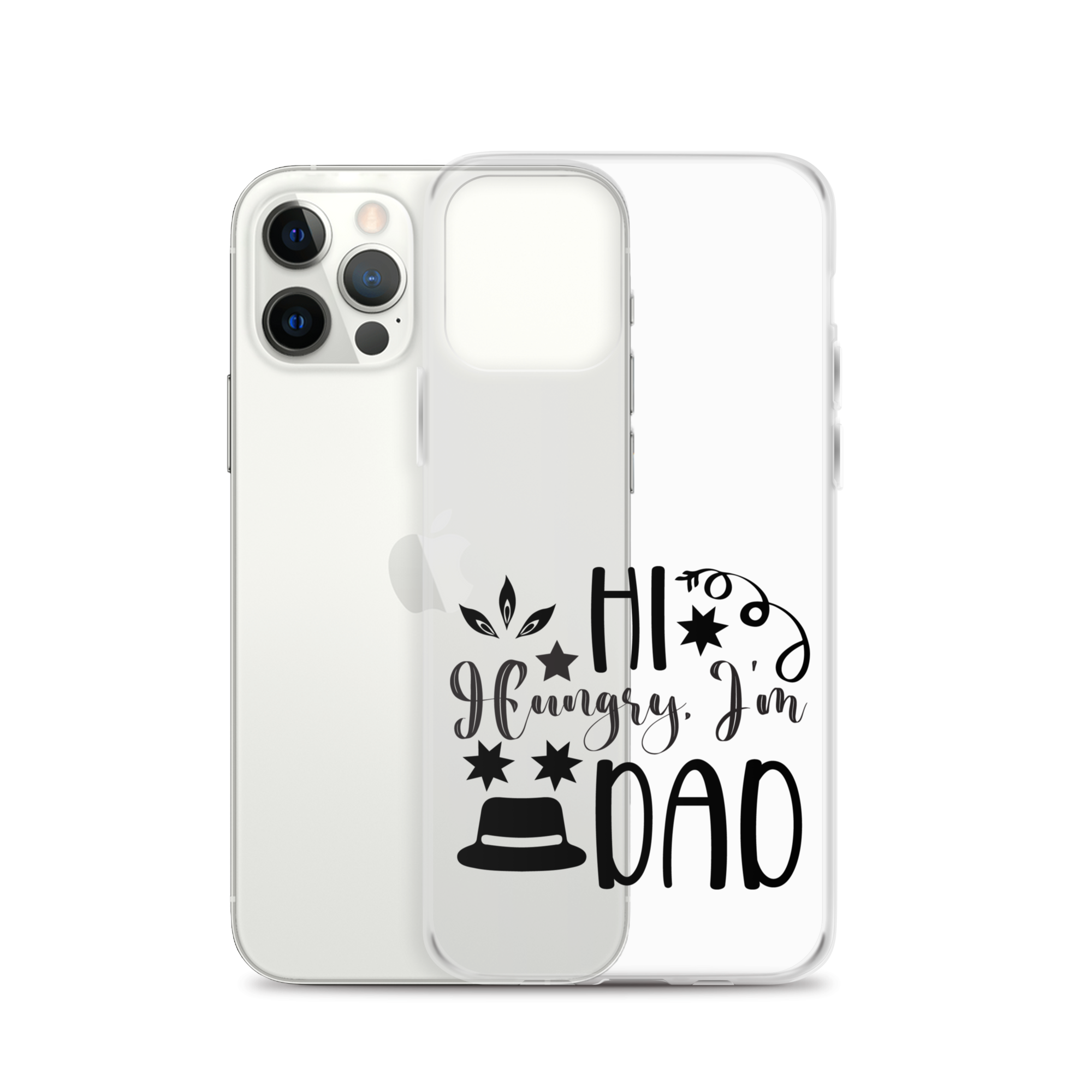 Hi, Hangry, I'm Dad. Clear Case for iPhone®