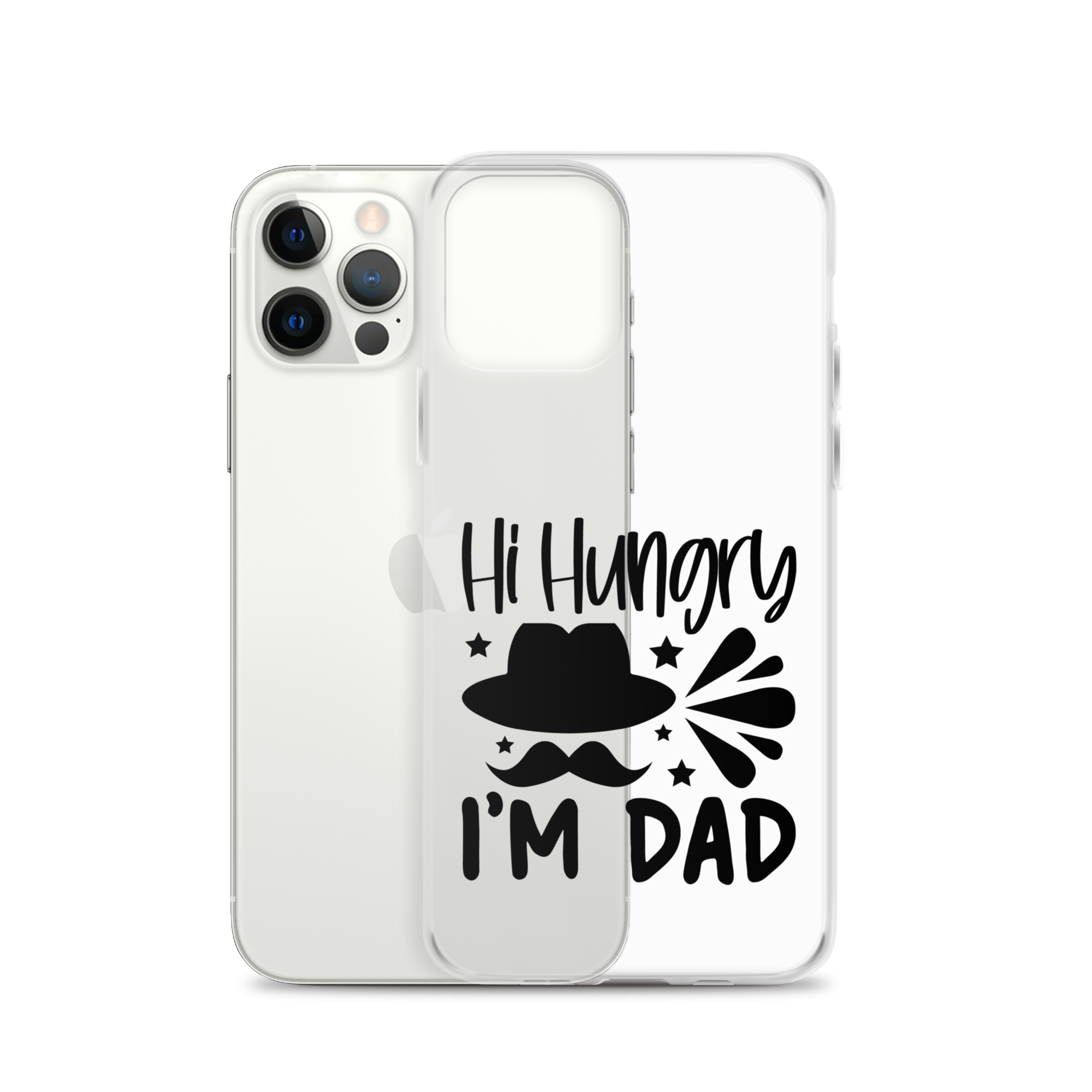 Hi, Hangry, I'm Dad. Clear Case for iPhone®