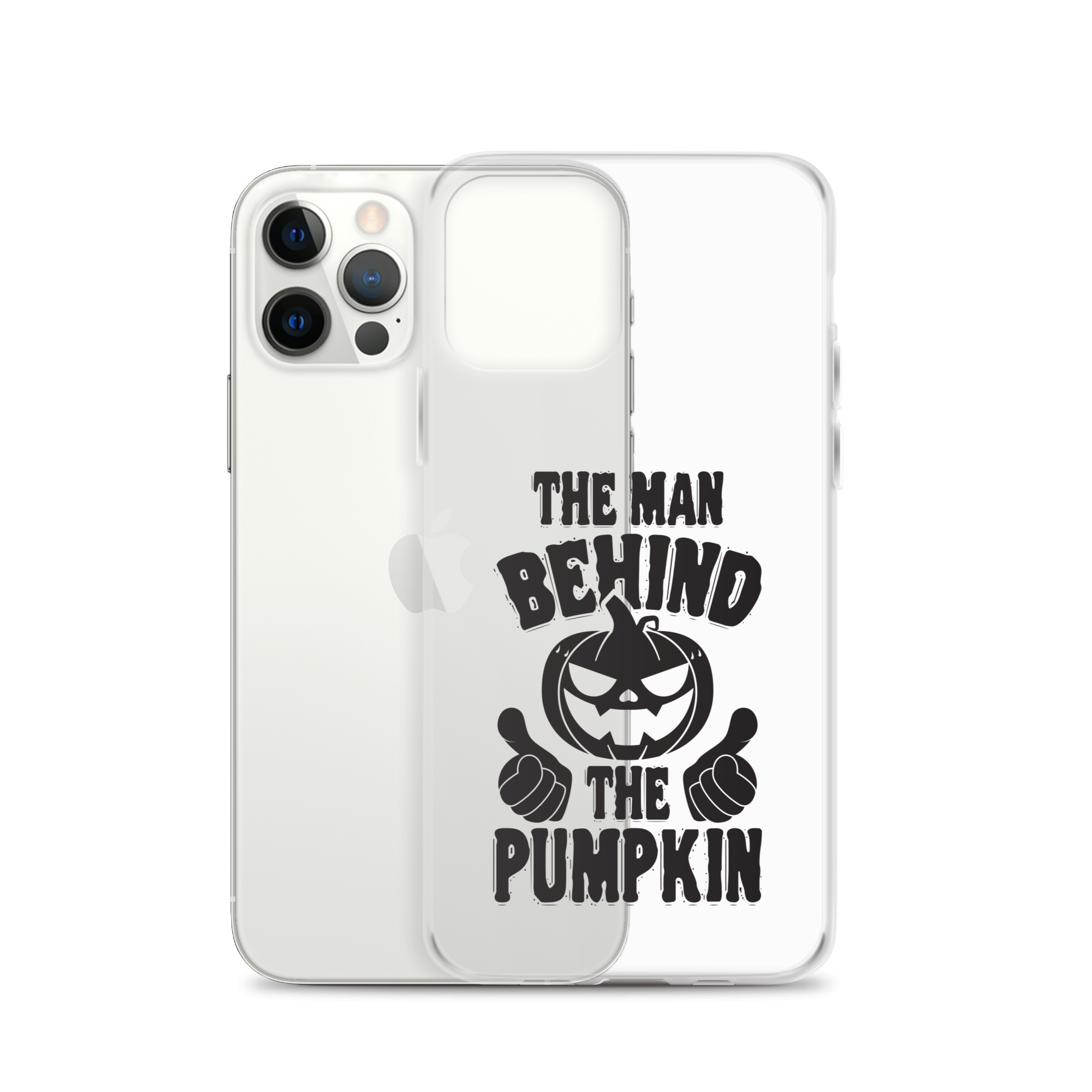 The Man Behind The Pumpkin Clear Case for iPhone®