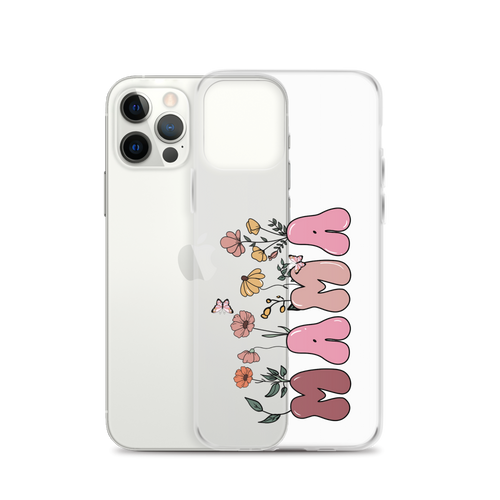 Floral Mama Clear Case for iPhone®