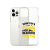 Soon To Be A Daddy For Boy Clear Case for iPhone®