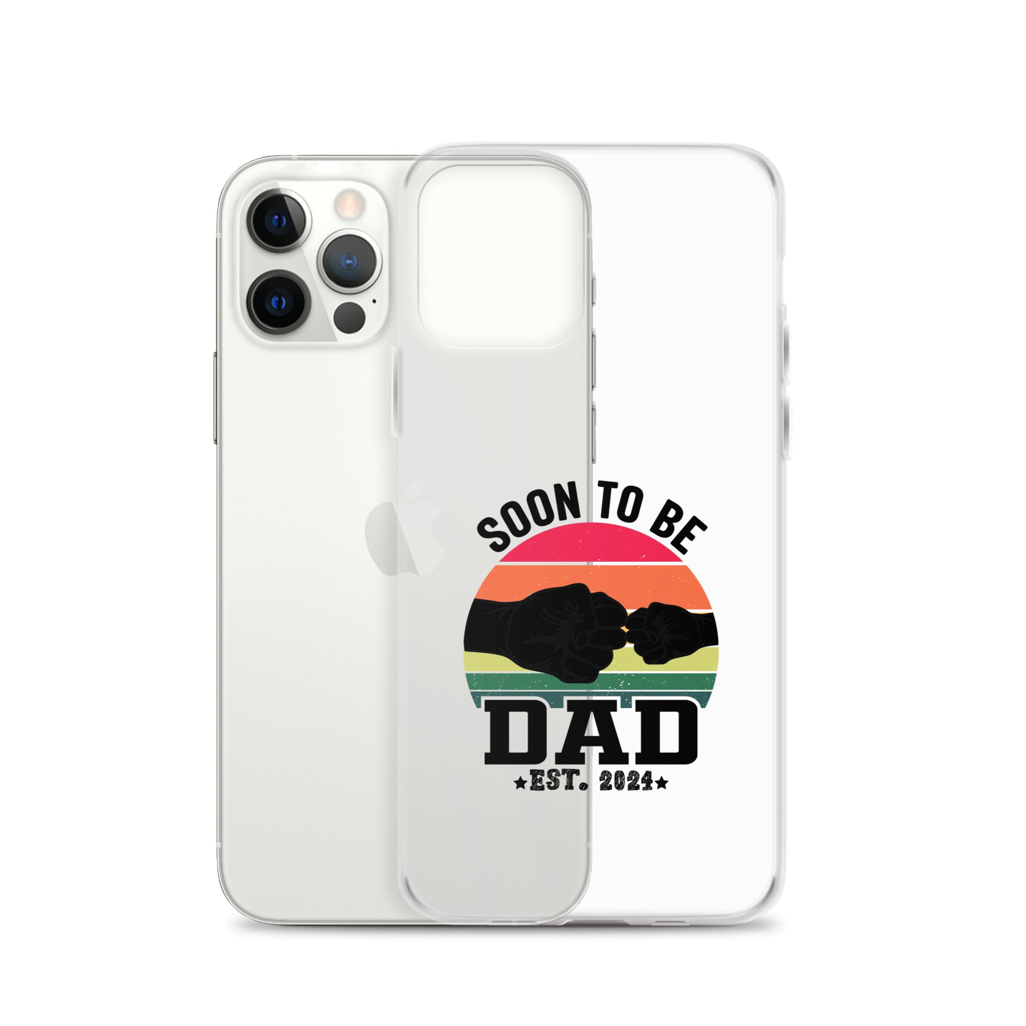 Soon To Be Dad Est. 2024 Clear Case for iPhone®