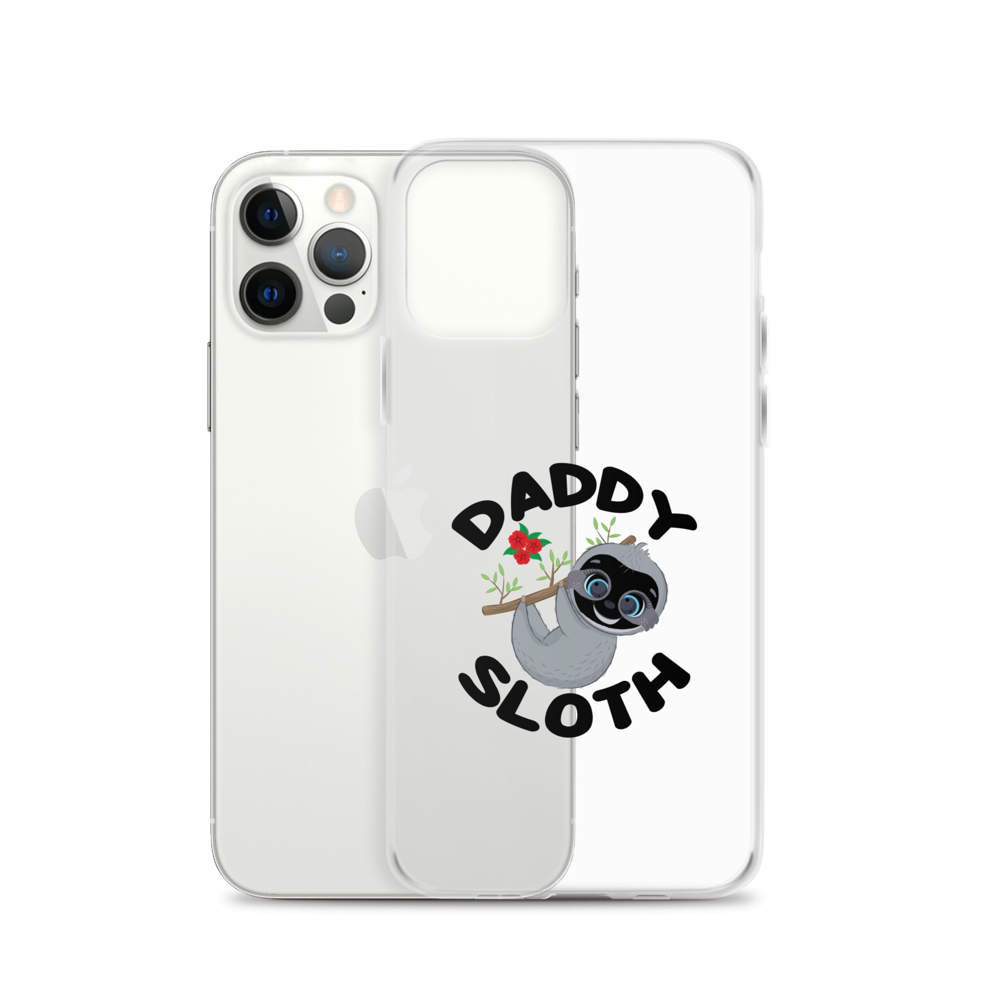 Daddy Sloth Clear Case for iPhone®