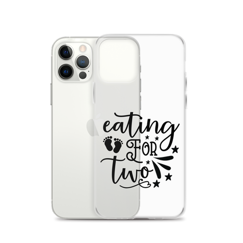 I'm Eating for Two Clear Case for iPhone®