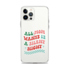 All Mama Wants Is A Silent Night Clear Case for iPhone®