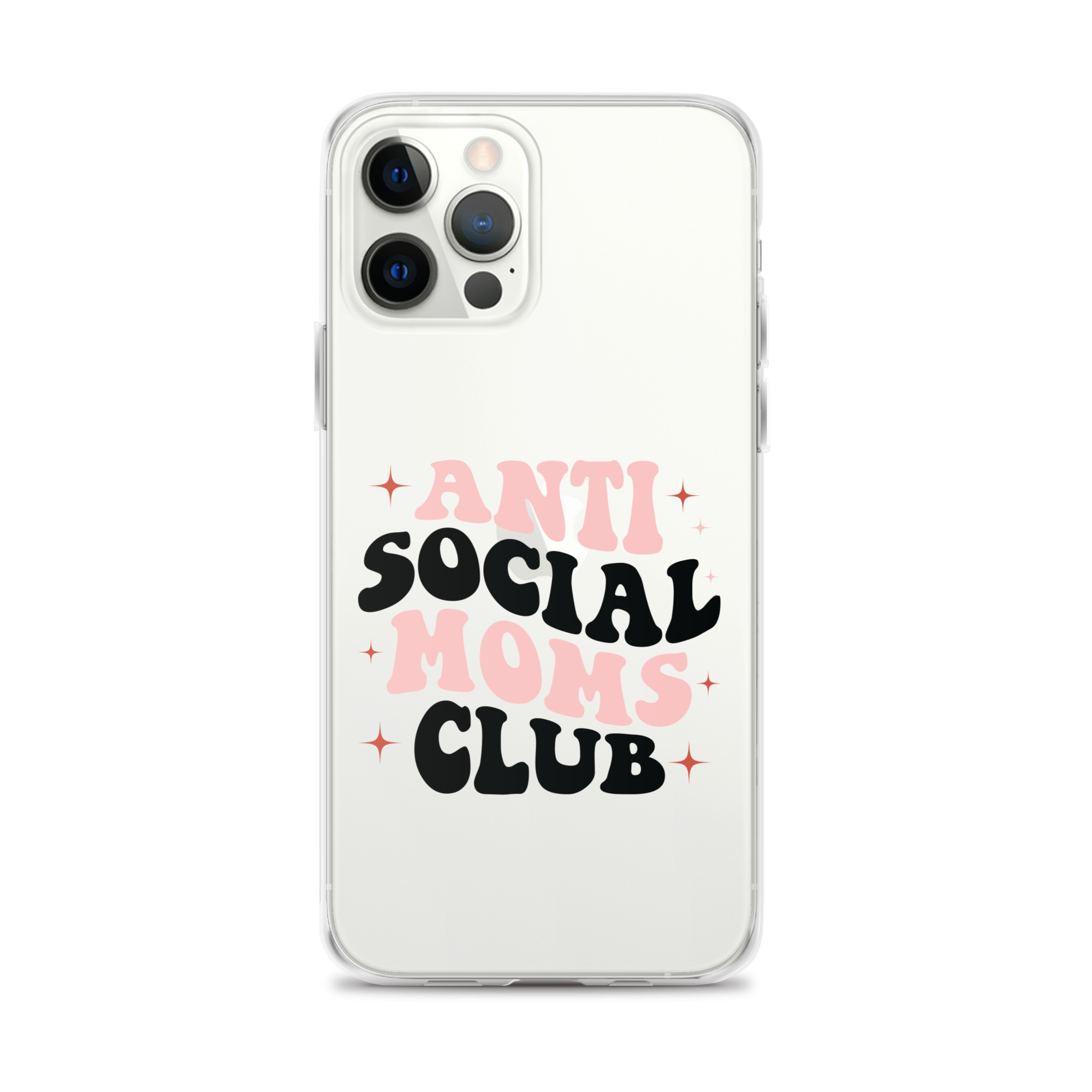 Anti Social Moms Club Clear Case for iPhone®