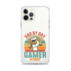 Dad By Day Gamer By Night Clear Case for iPhone®