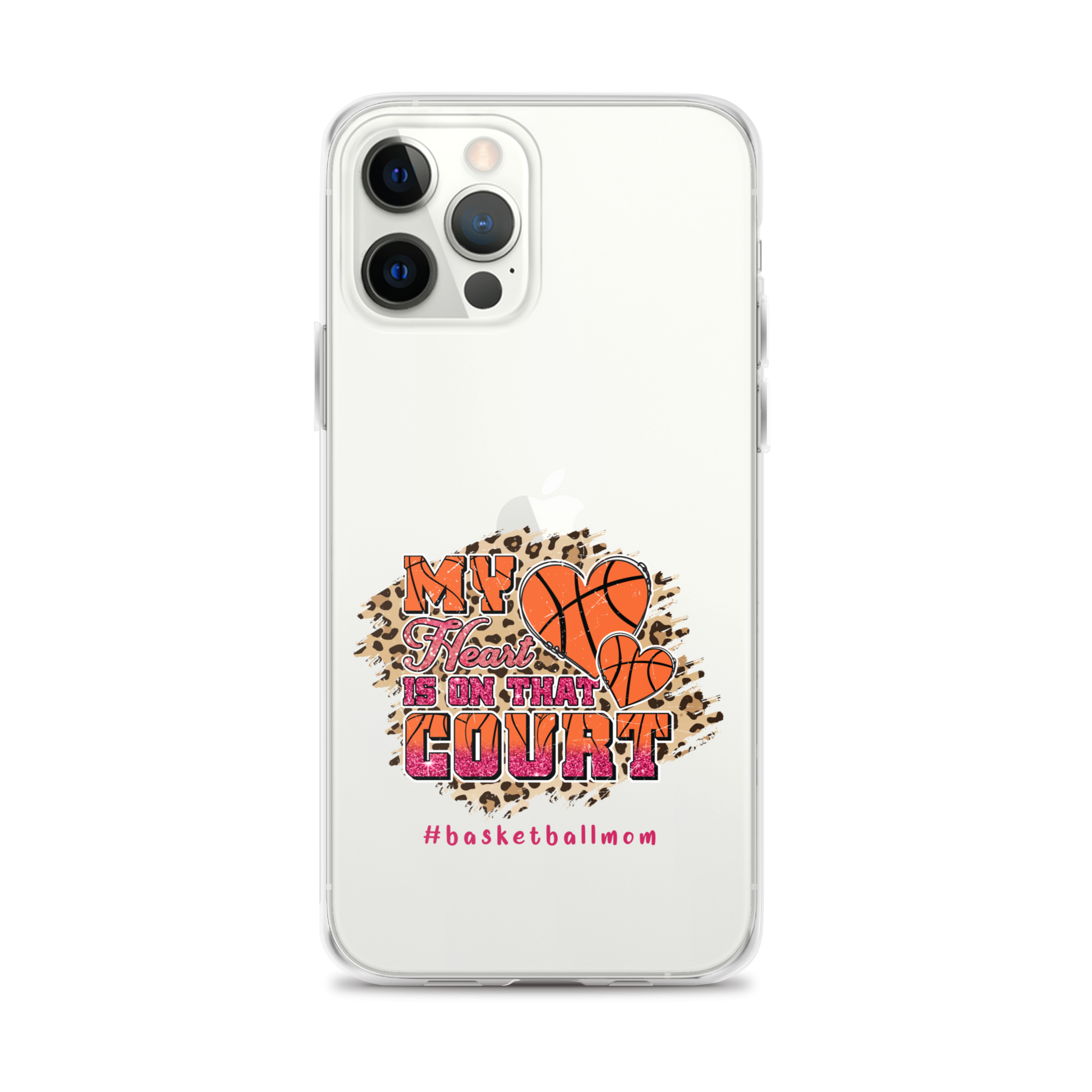 My Heart Is On That Court Clear Case for iPhone®