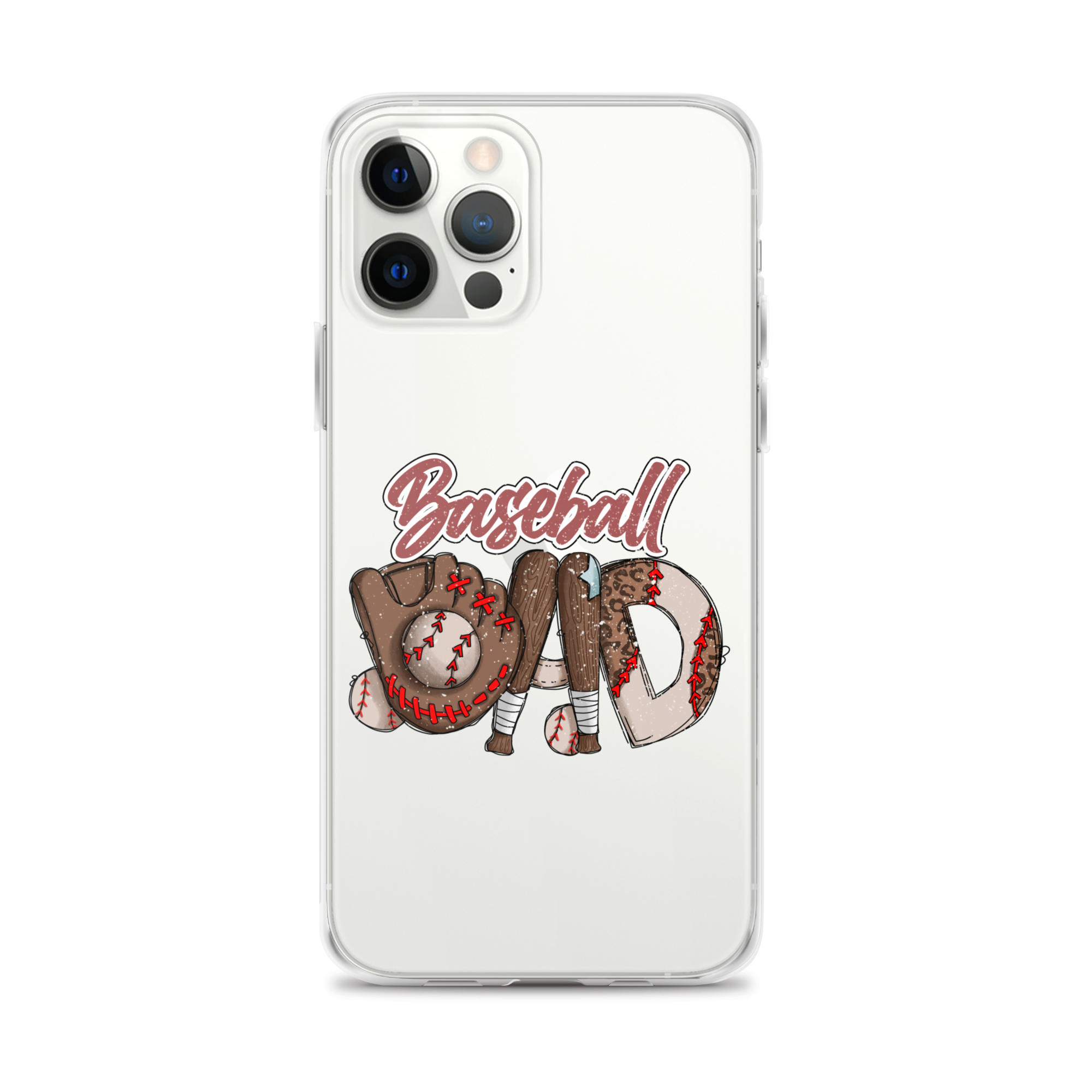 Baseball Dad Clear Case for iPhone®