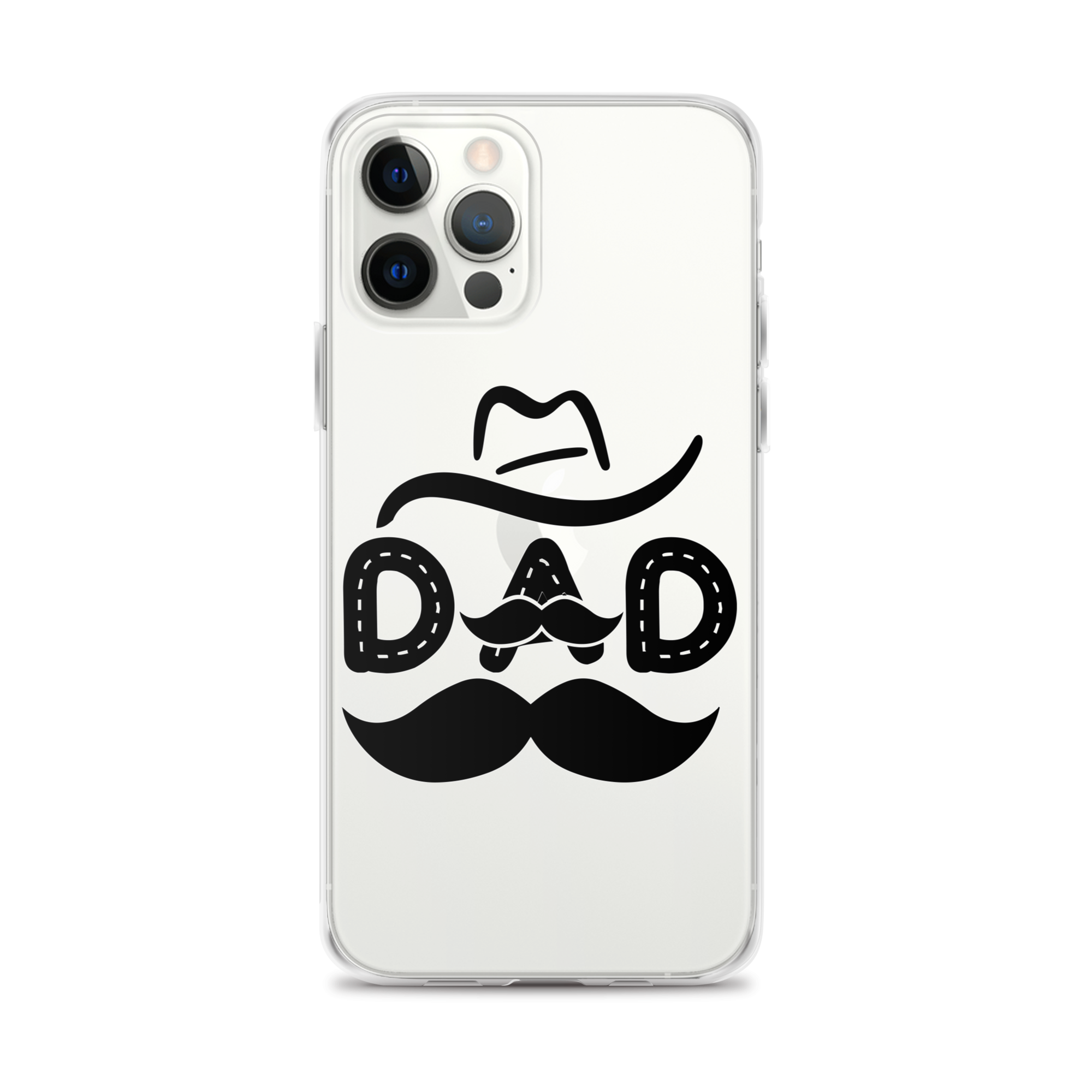 Dad Cowboy Clear Case for iPhone®