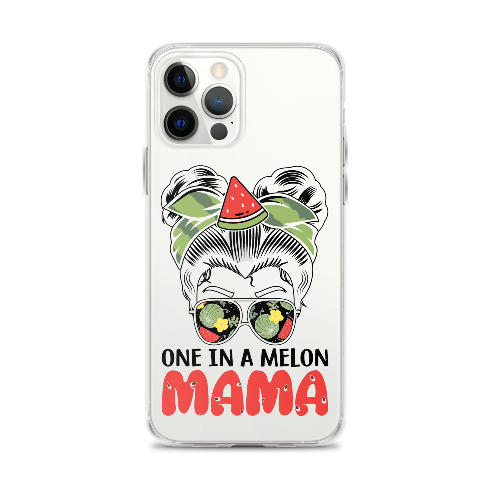 One In A Melon Mama Clear Case for iPhone®