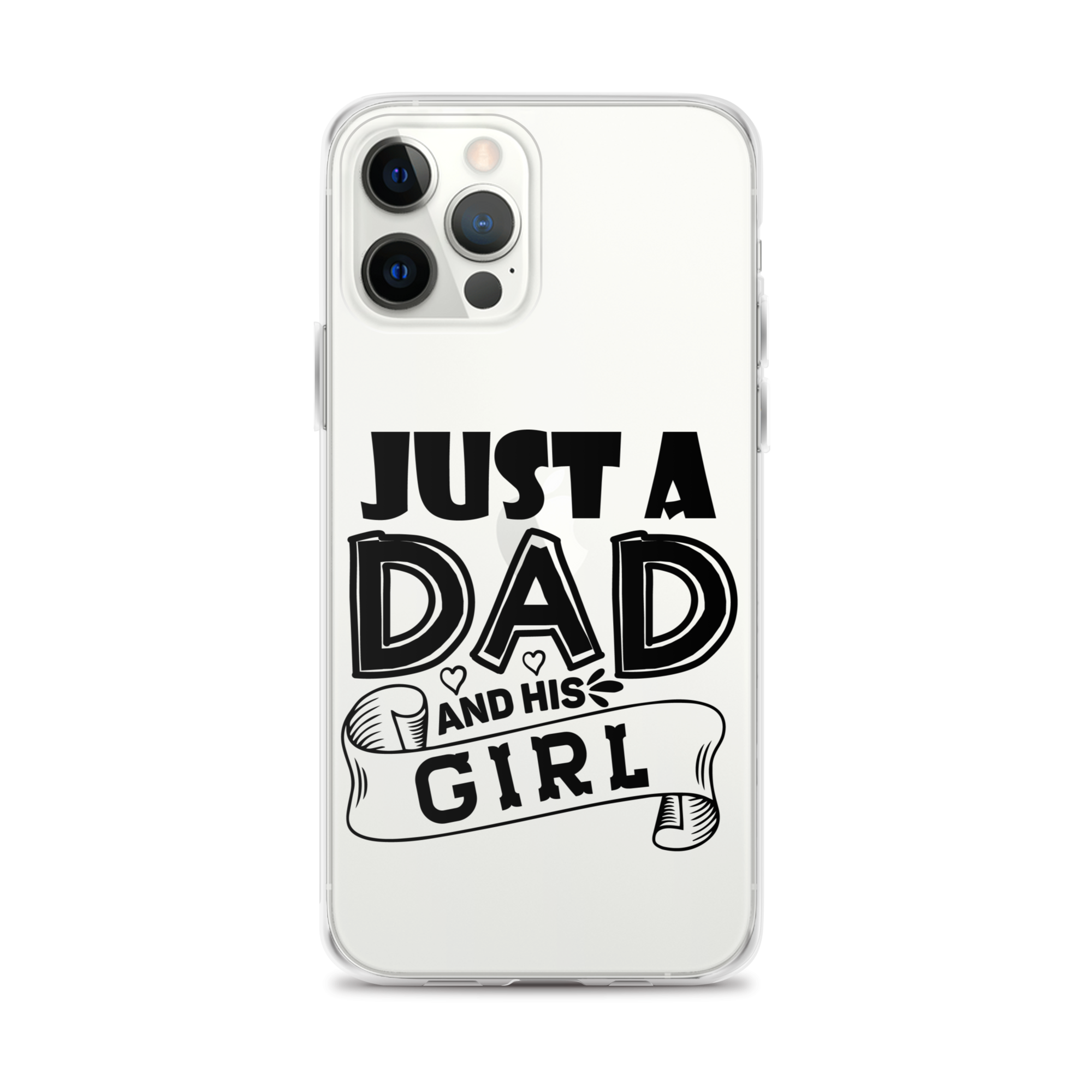 Just A Dad And His Girl Clear Case for iPhone®