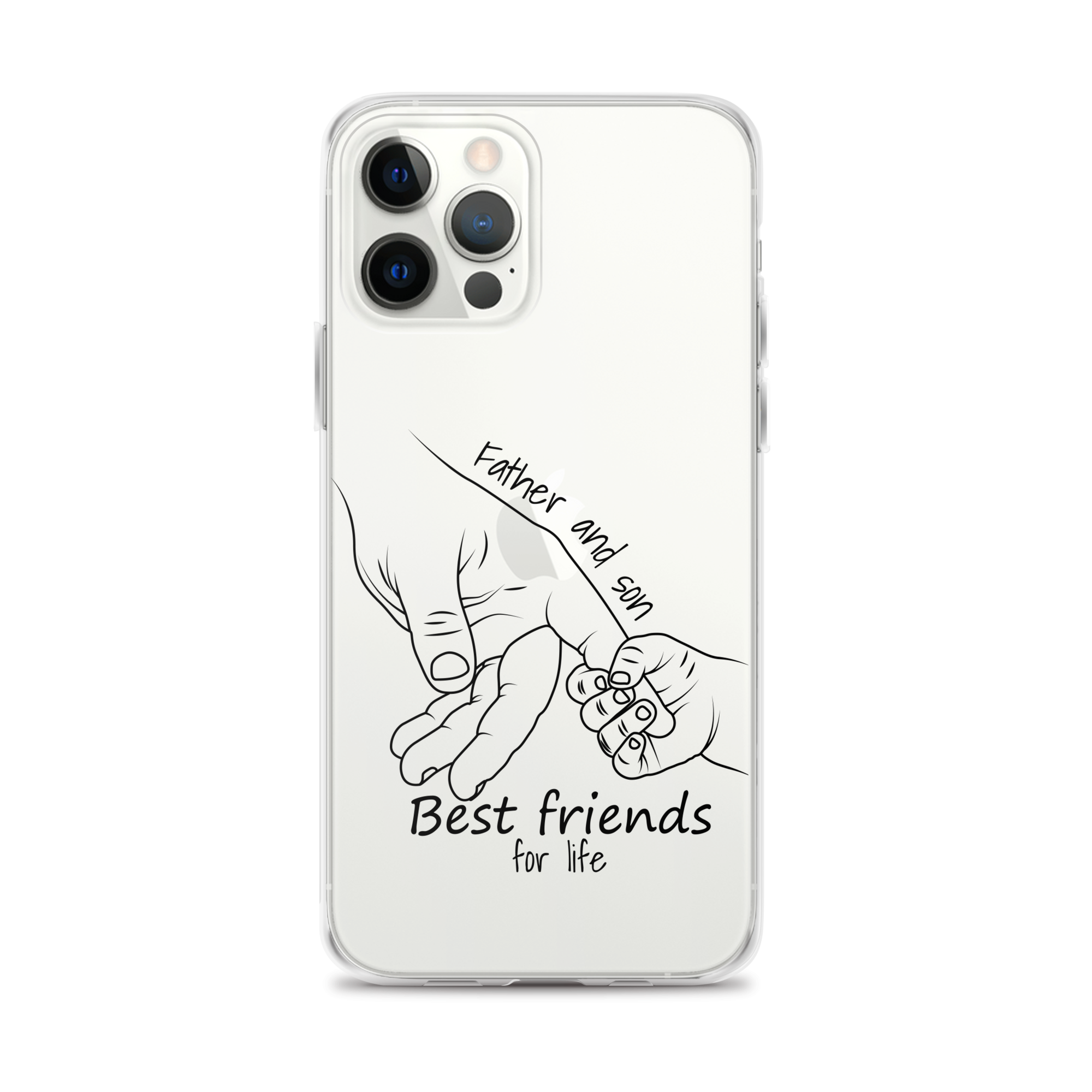 Father And Son Best Friends For Life Clear Case for iPhone®