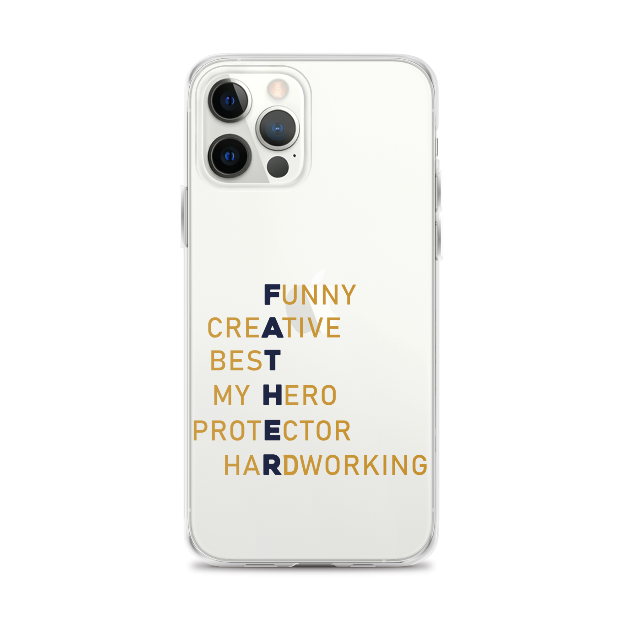 Funny Creative Best My Hero Protector HardWorking Clear Case for iPhone®