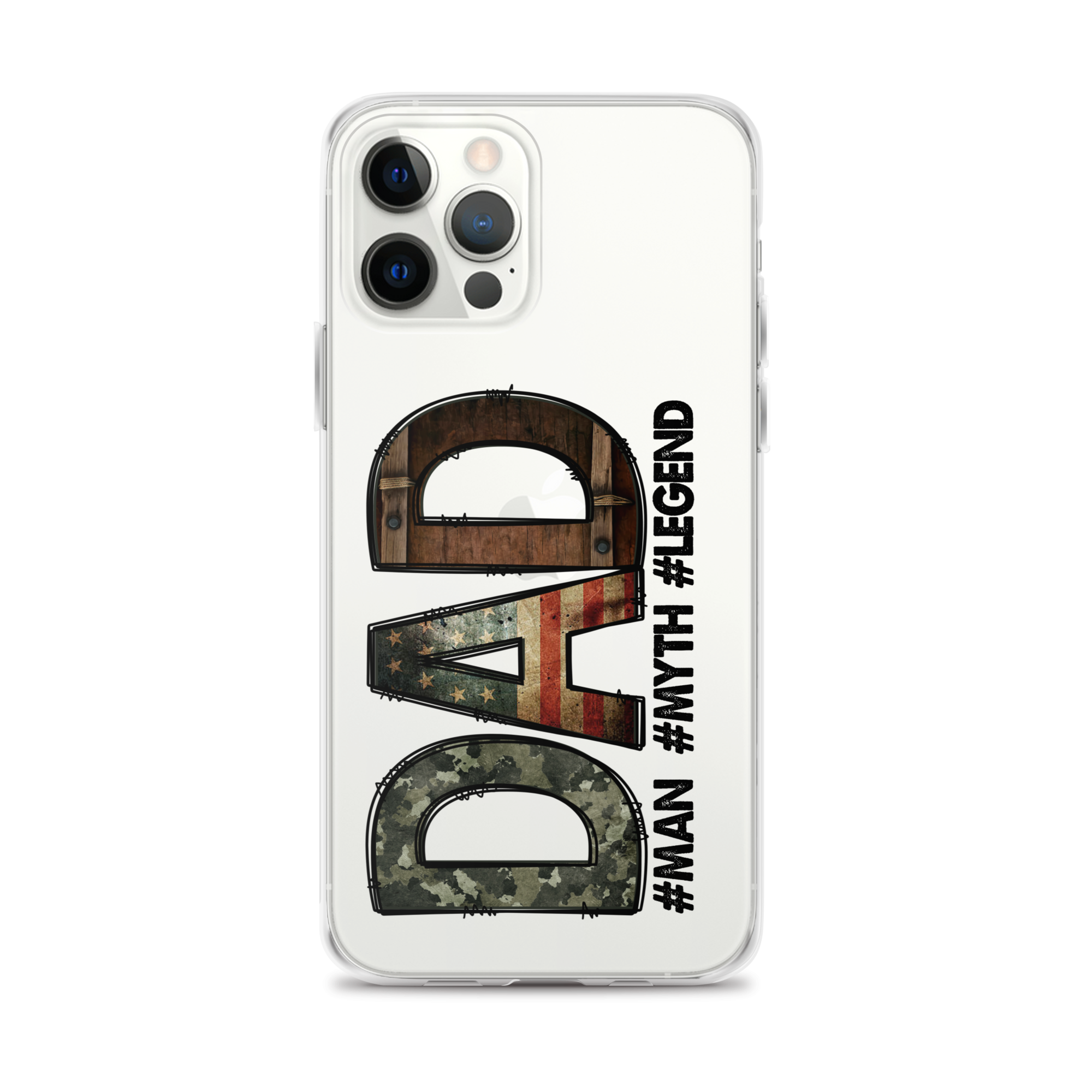 Dad #Man #Myth #Legend Clear Case for iPhone®