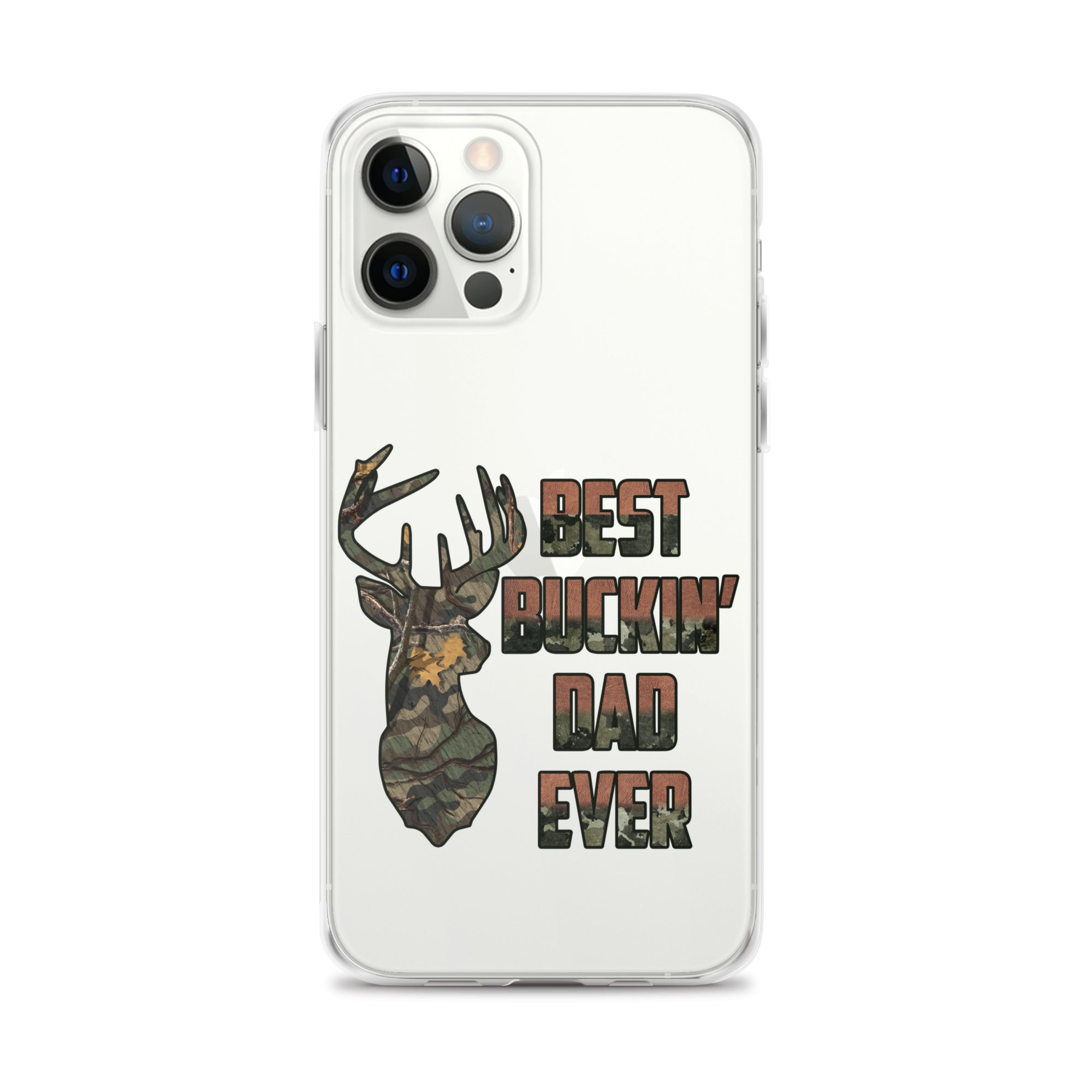 Best Buckin' Dad Ever Clear Case for iPhone®