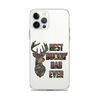 Best Buckin' Dad Ever Clear Case for iPhone®