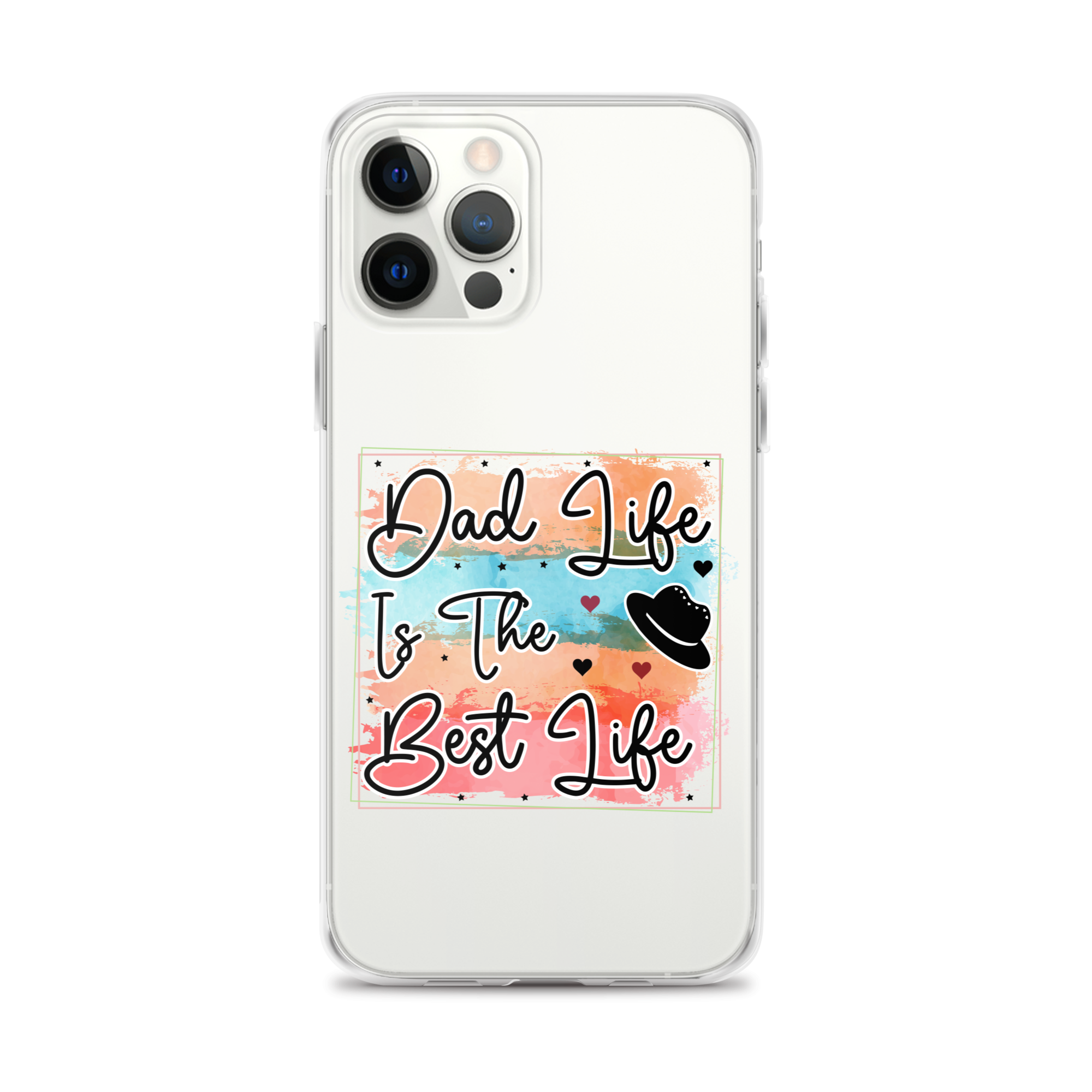 Dad Life Is The Best Life Clear Case for iPhone®