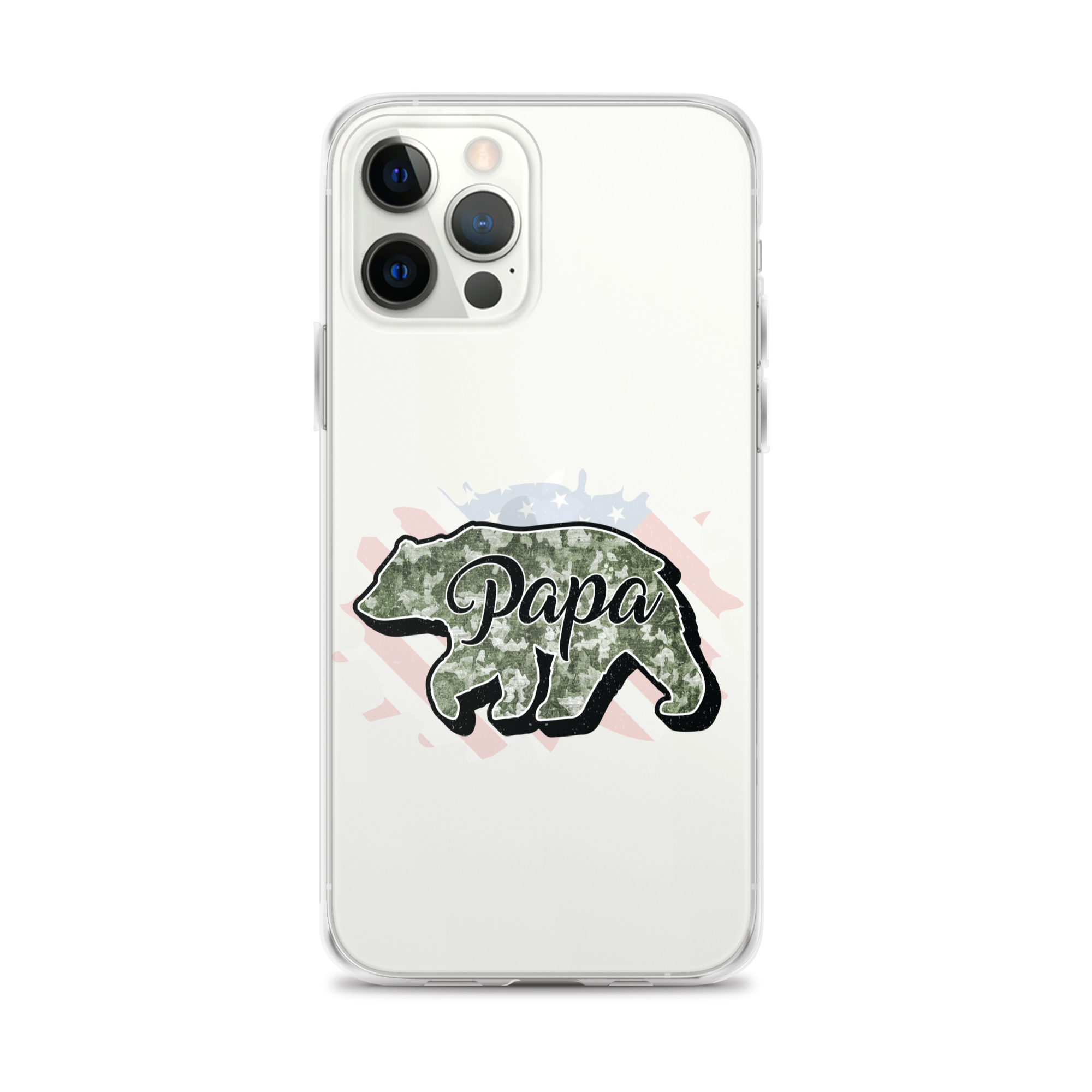 Bear Papa Clear Case for iPhone®