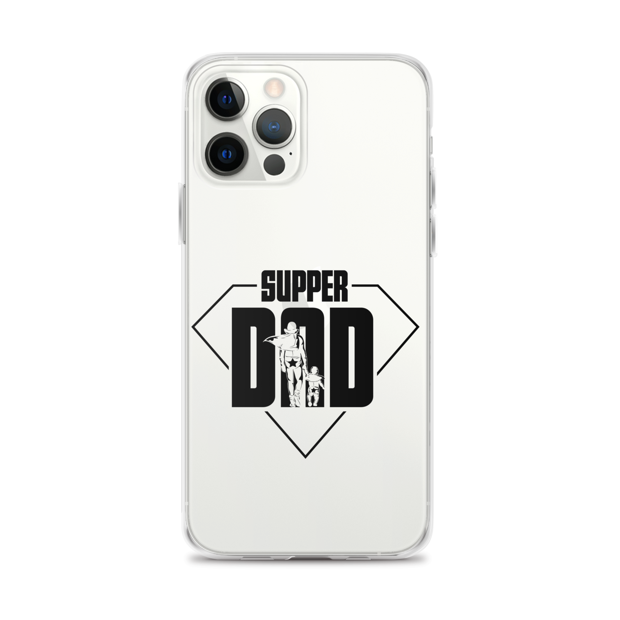 Super Dad Clear Case for iPhone®