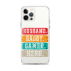 Husband, Daddy, Gamer, Hero Clear Case for iPhone®