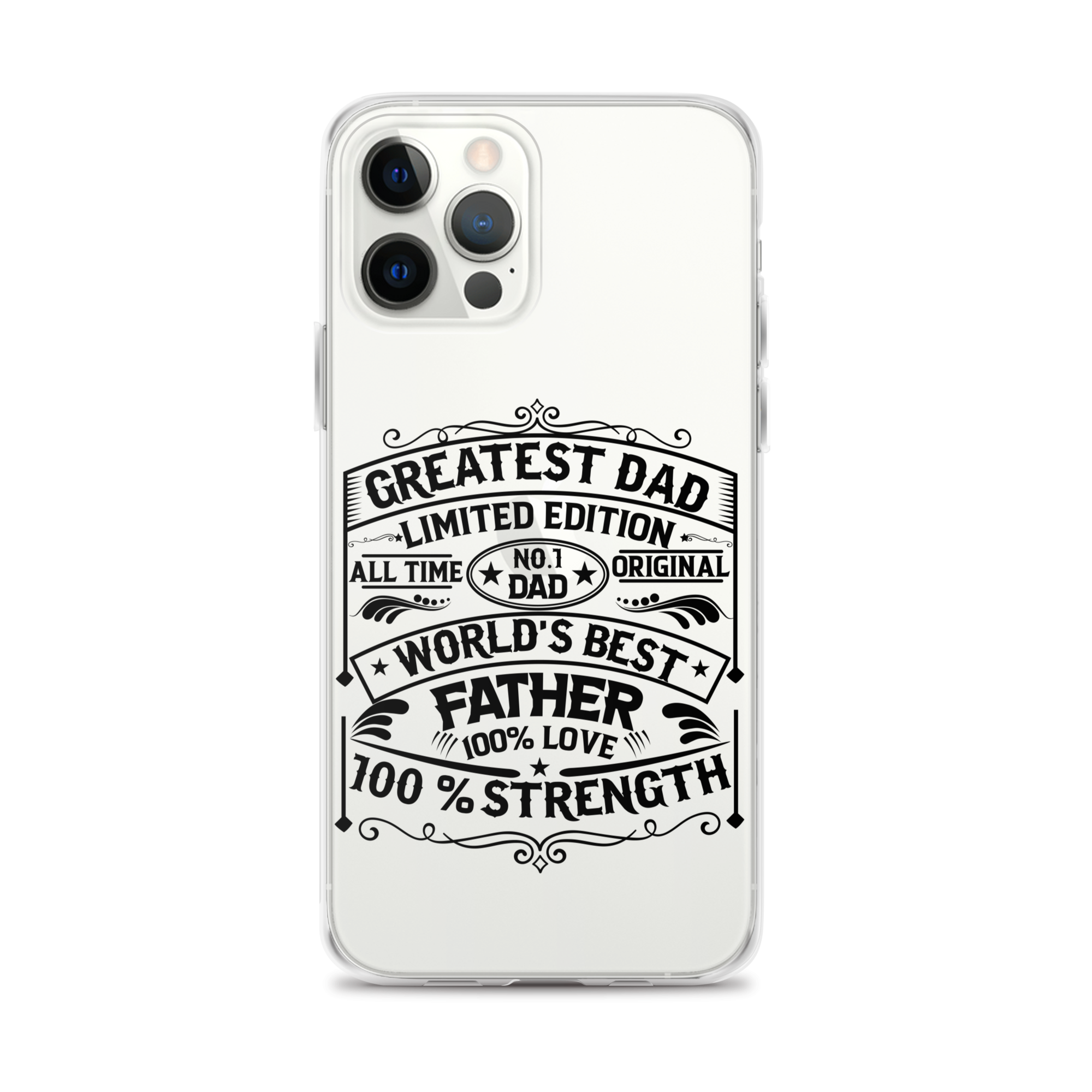 Greatest Dad Limited Edition All Time Clear Case for iPhone®