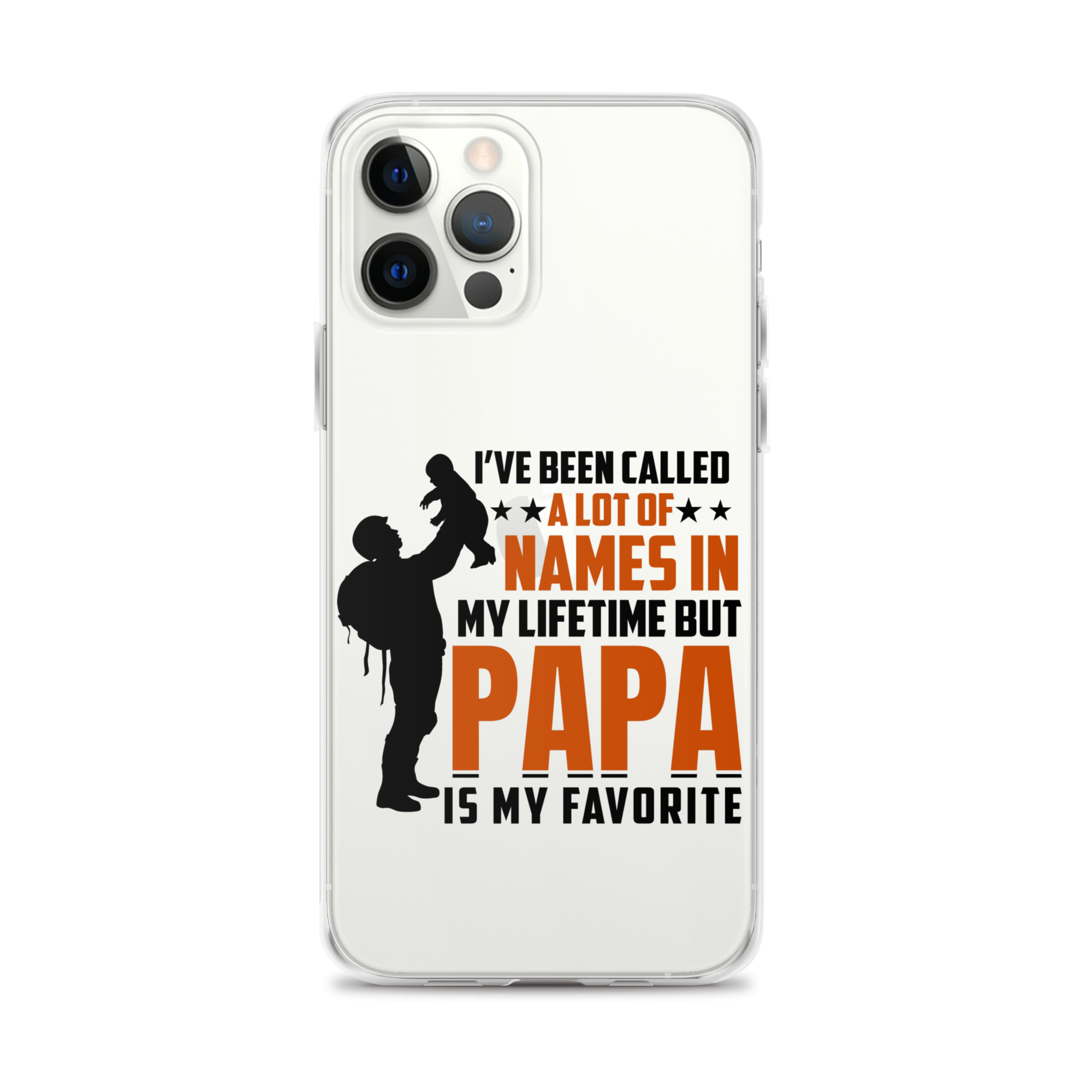 I've Been Called A Lot Of Names In My Lifetime But Papa Is My Favorite Clear Case for iPhone®