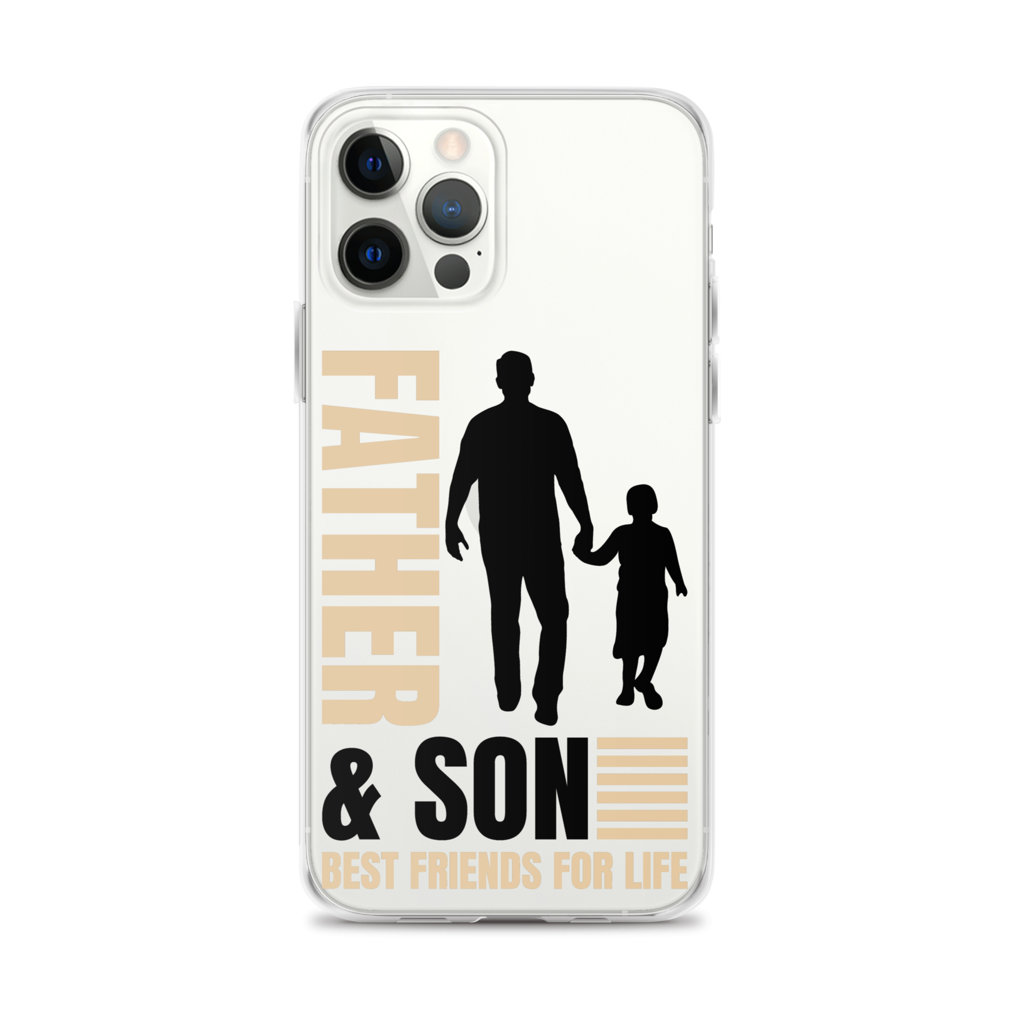 Father & Son Best Friends For Life Clear Case for iPhone®