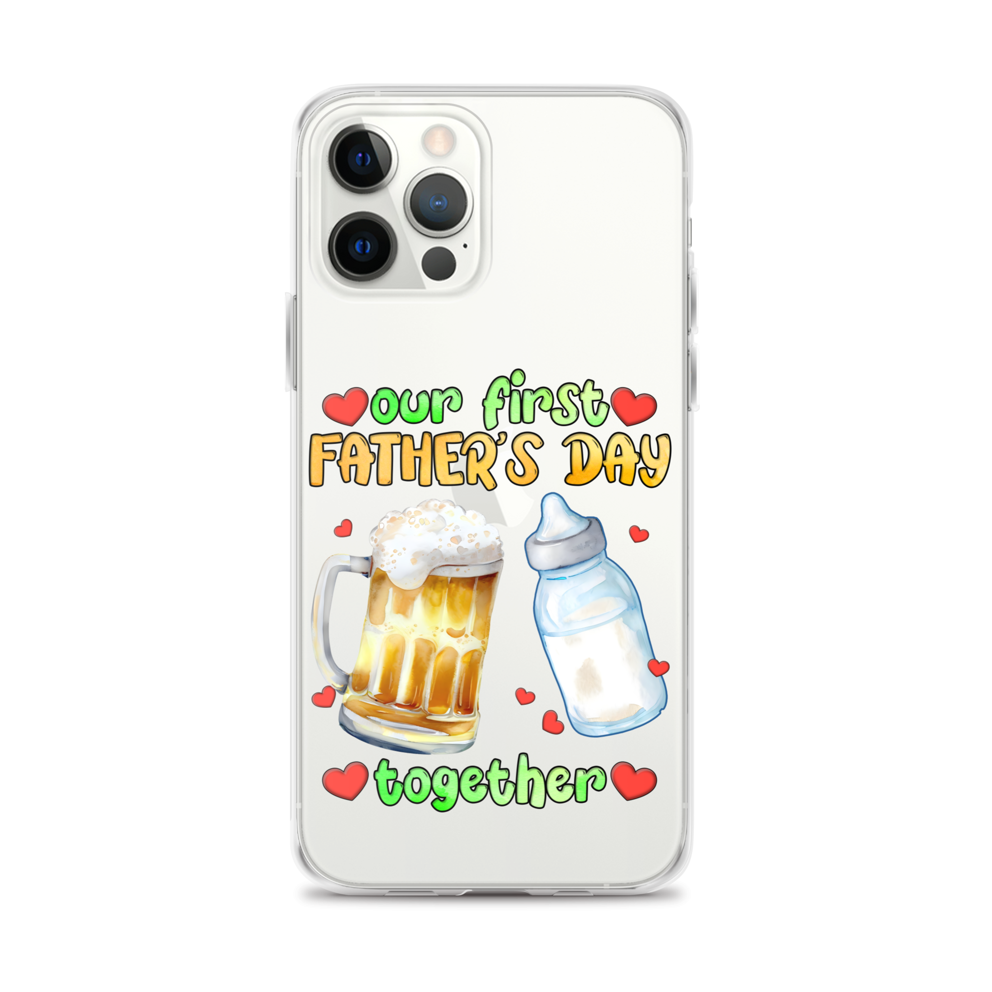 Our First Father's Day Together Clear Case for iPhone®