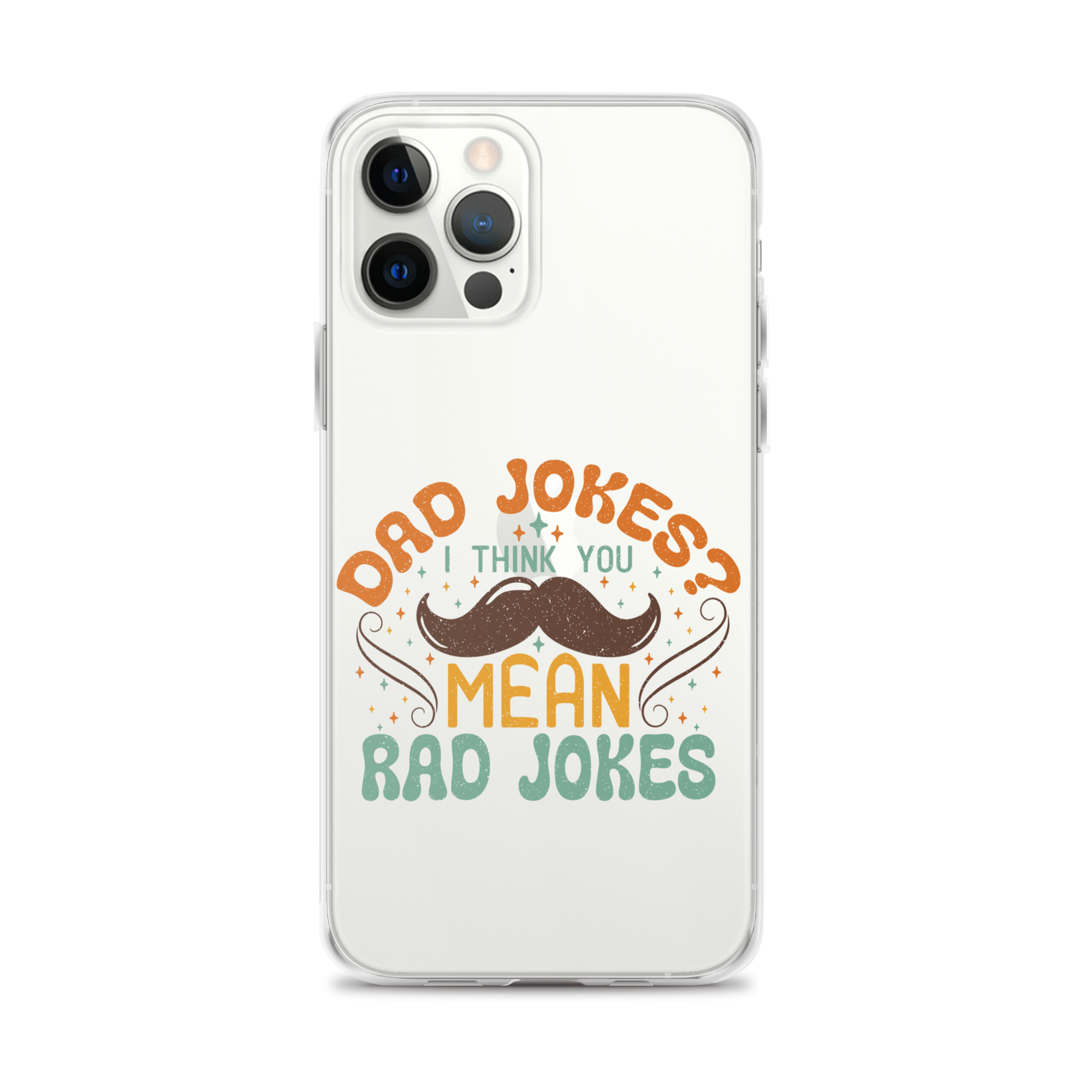 Dad Jokes I Think You Mean You Mean Rad Jokes Clear Case for iPhone®