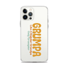 Grumpa Like A Regular Grandpa Only Geumpier Clear Case for iPhone®