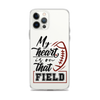 My Heart Is On That Field Clear Case for iPhone®