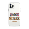 Snack Dealer #Momlife Clear Case for iPhone®