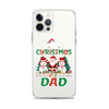 1st Christmas As A Dad Clear Case for iPhone®