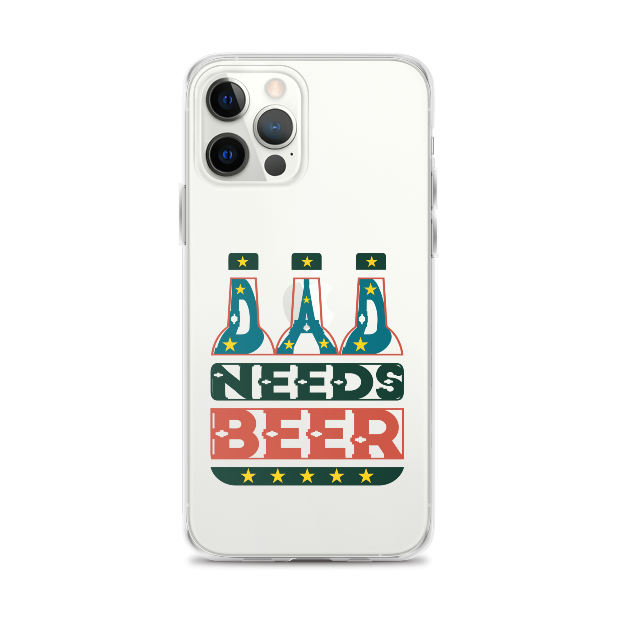 Dad Needs Beer Clear Case for iPhone®