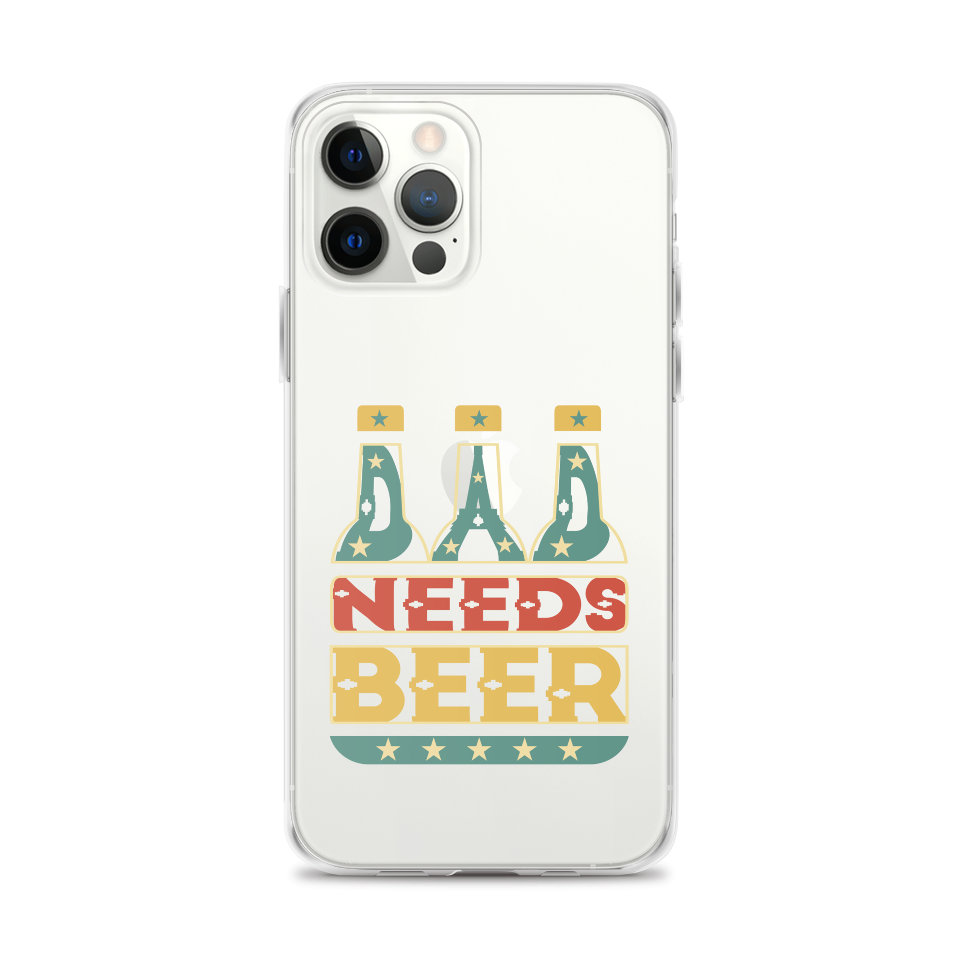 Dad Needs Beer Clear Case for iPhone®